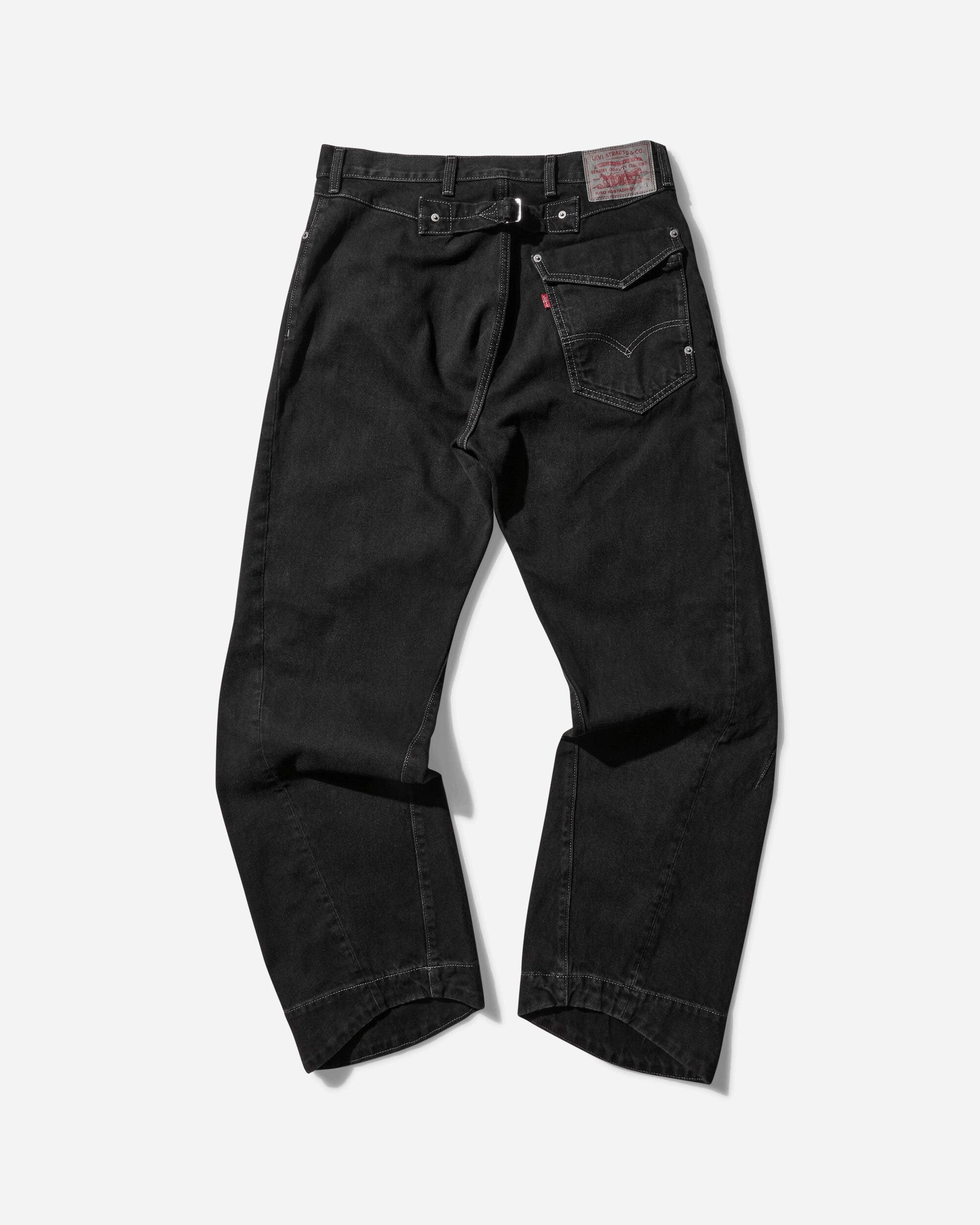 Kiko Kostadinov S Levi S Articulate Knee Trousers in Black Kiko Kostadinov S Levi S Articulate Knee Trousers in Black