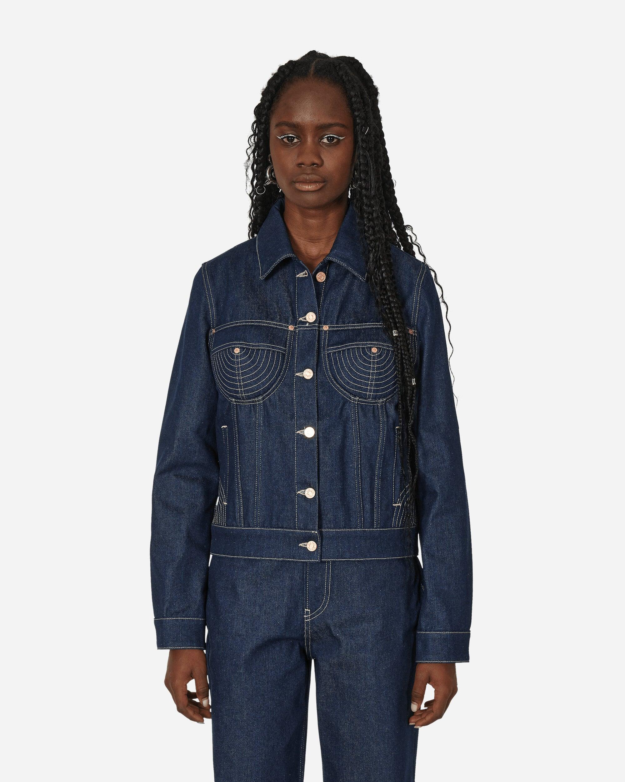 Jean Paul Gaultier Conical Denim Jacket in Blue | Lyst