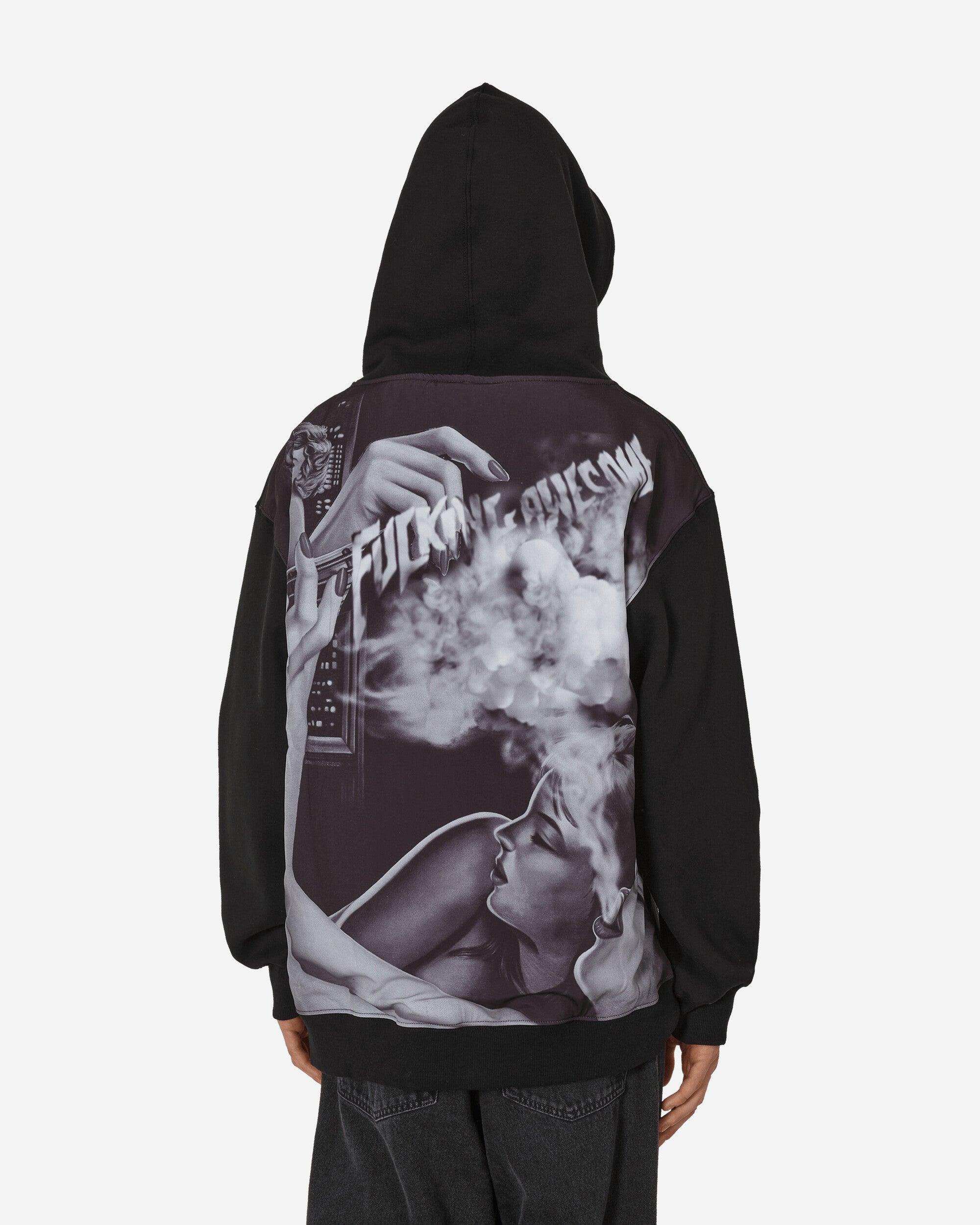 【FUCKING AWESOME】 SMOKE HOODIE BLACK Smoke Hoodie Black – Slam Jam®