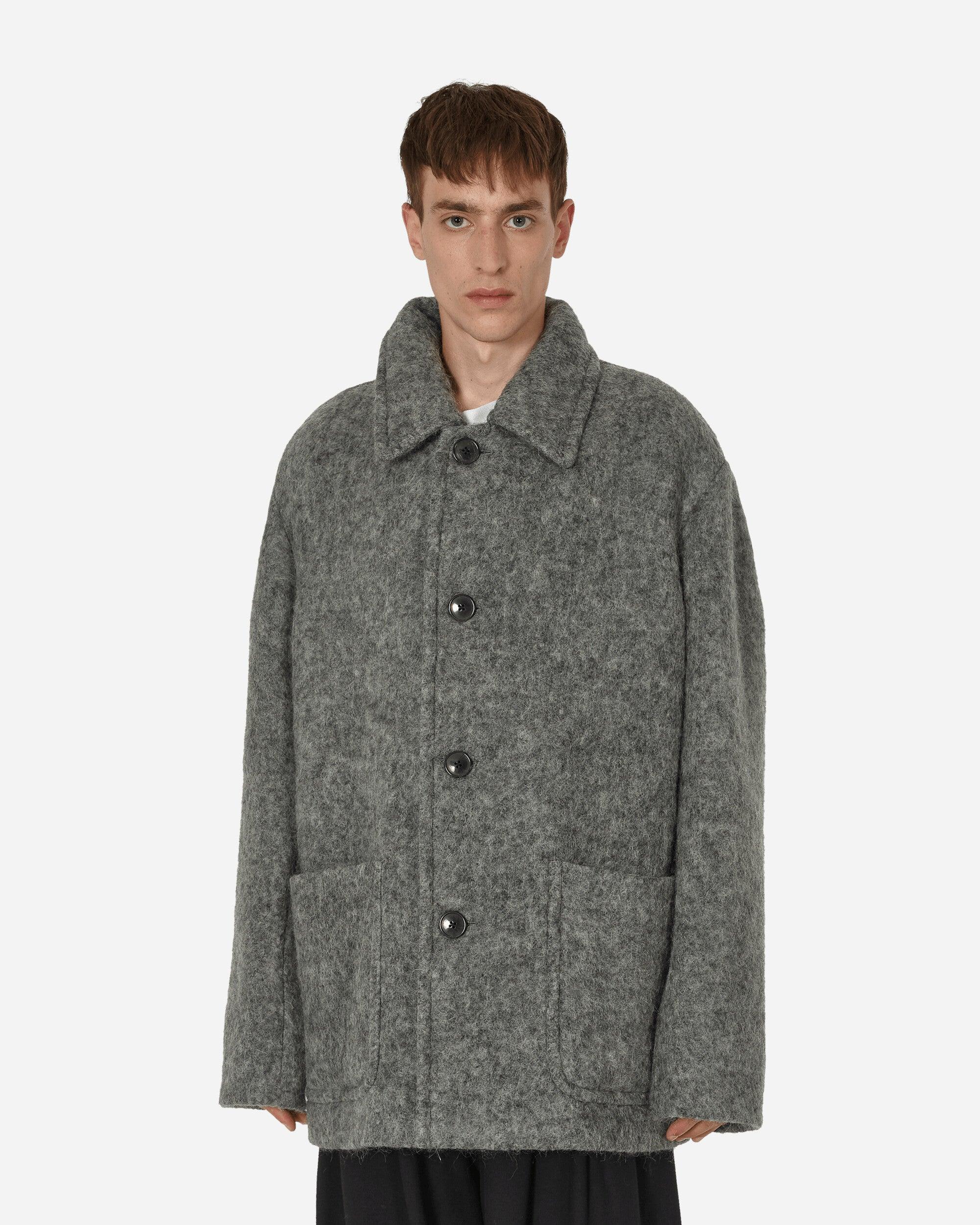 Dries Van Noten Workwear Coat in Grey for Men | Lyst UK 