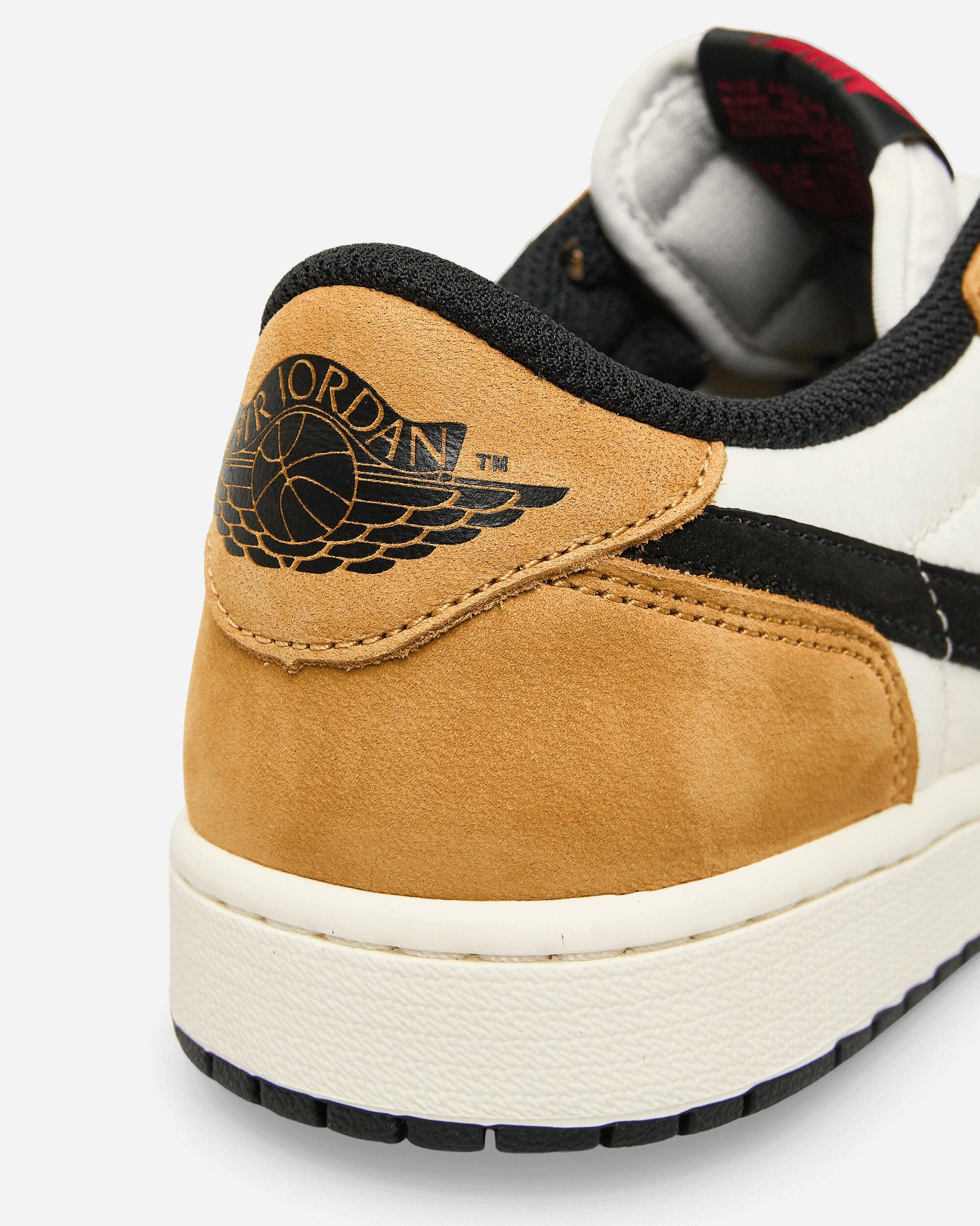 【Nike】★大人気★ Air Jordan 1 Low Sail and Golden Harvest Air Jordan 1 Low OG 'Sail/Black-Golden Harvest-Gym Red