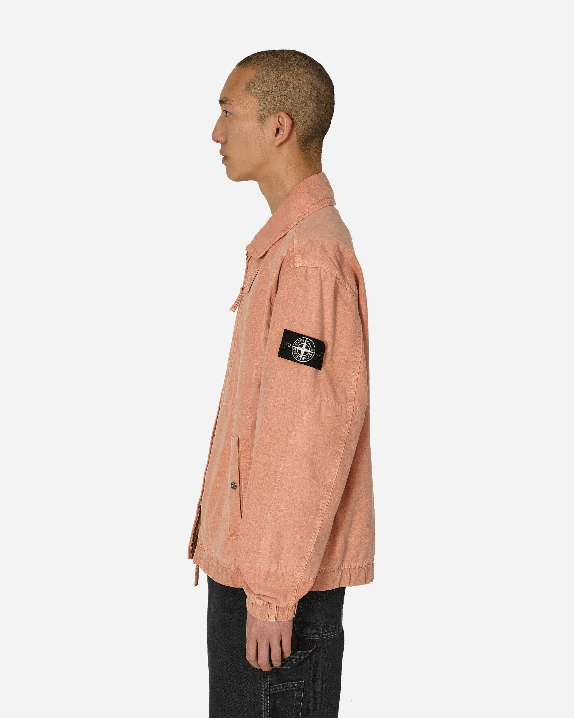 Stone Island Closed Loop Project Panama Tinto Terra Jacket Rust in