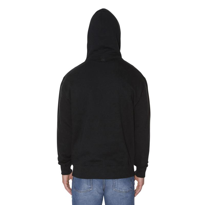 ami paris moletom com capuz black