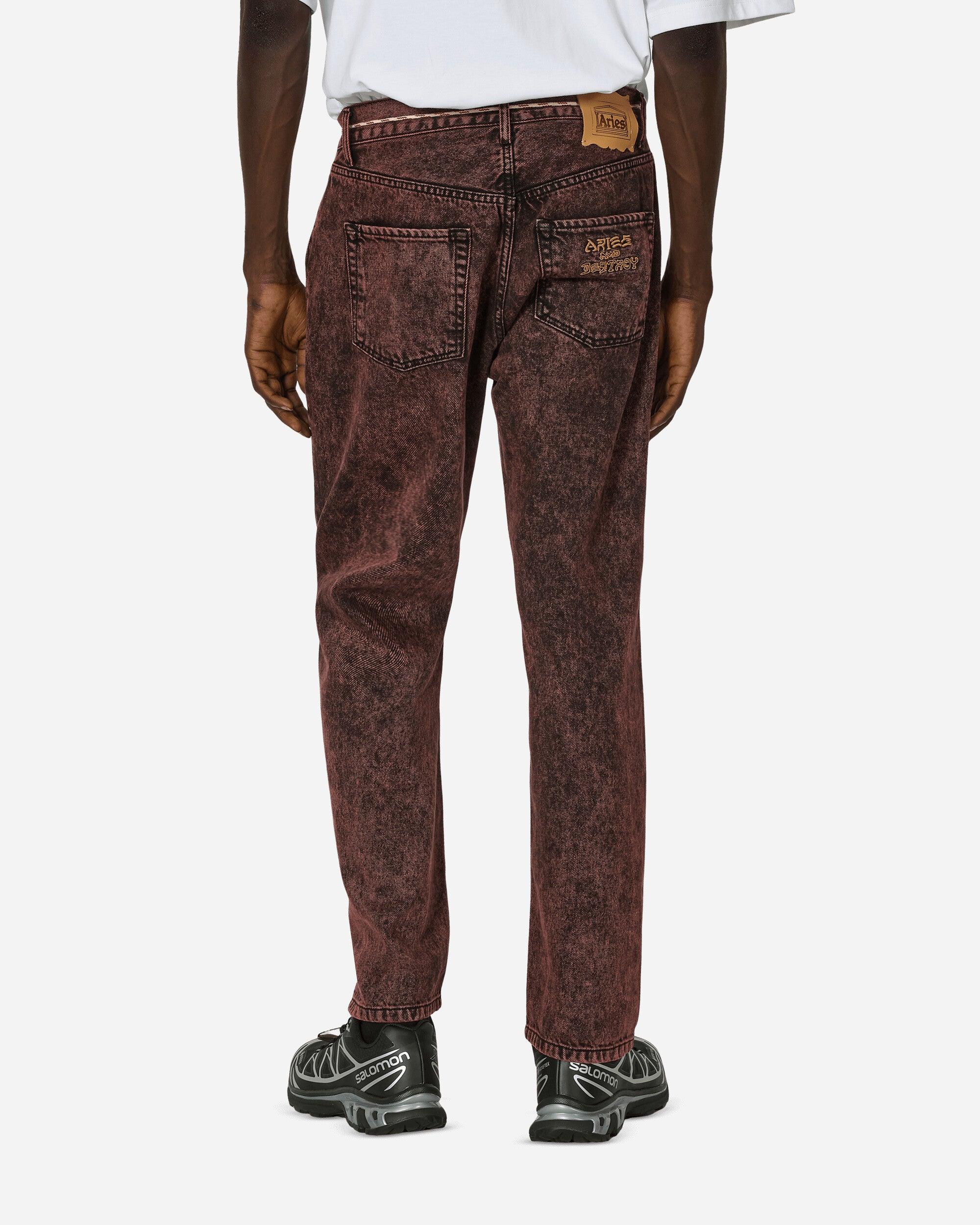 Aries Acid Wash Lily Jeans in Brown for Men | Lyst