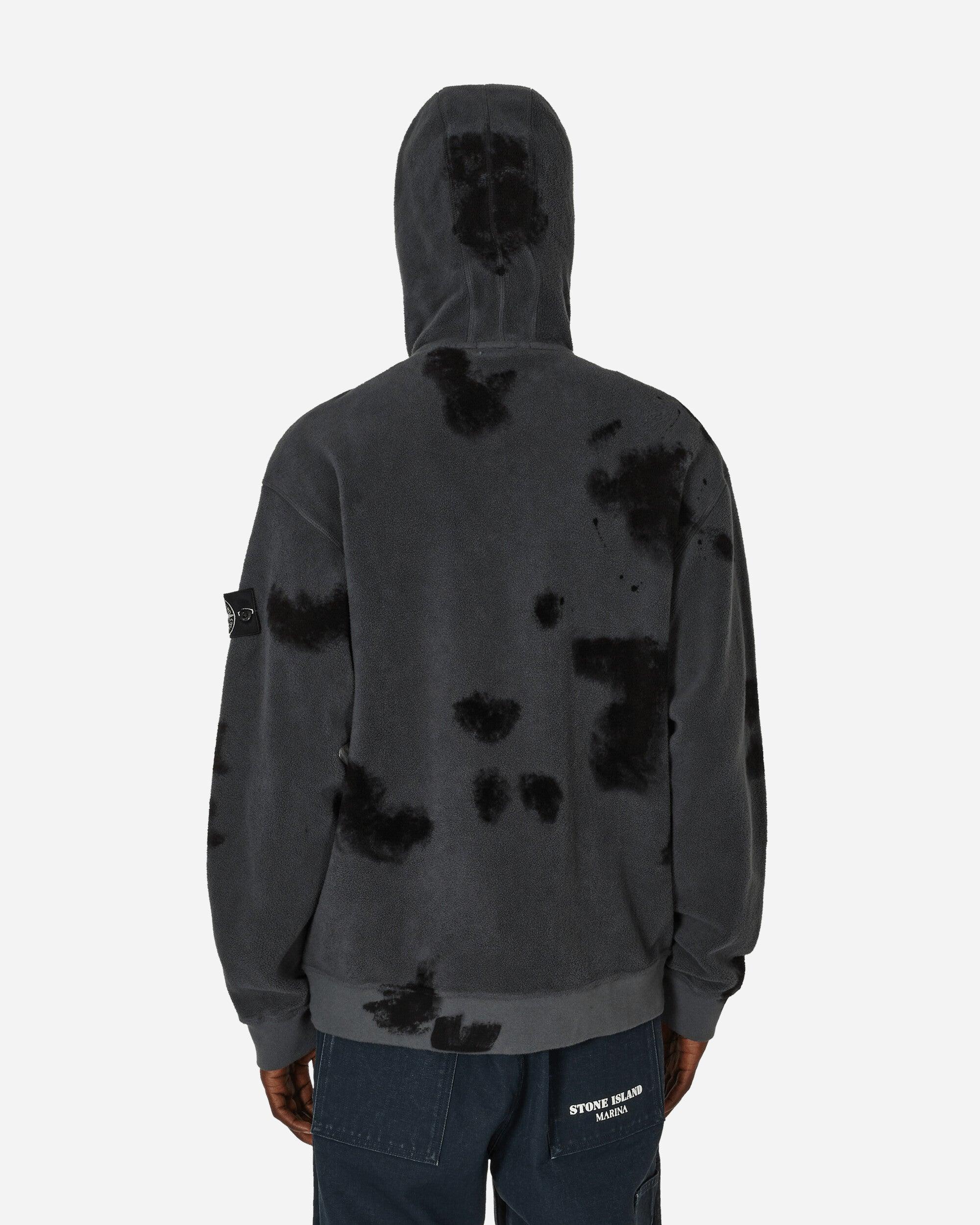 Stone Island Hand Colouring Garment Dyed Cotton Pile Jacket in 