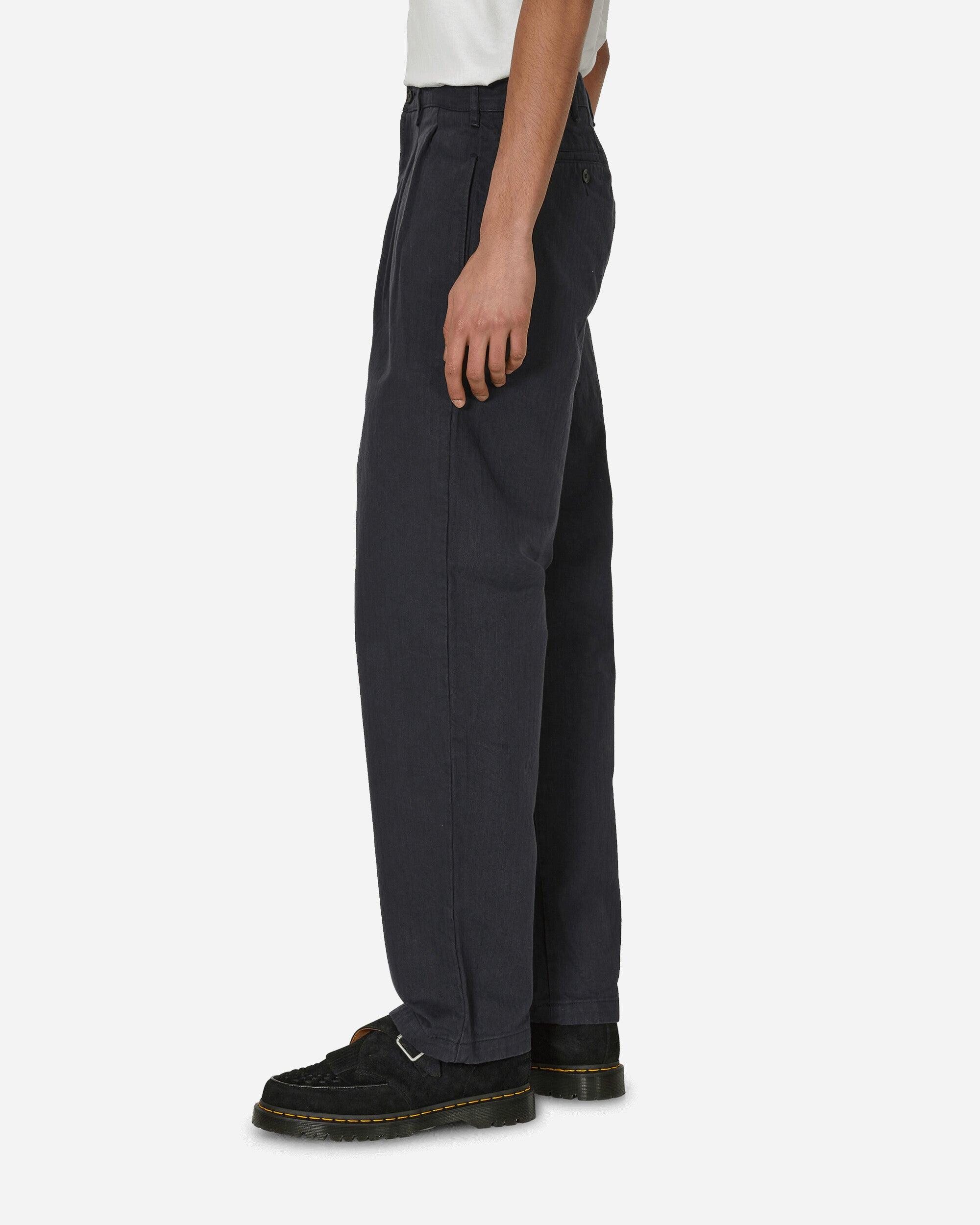 Noah Double-Pleat Herringbone Pant in Blue for Men | Lyst Noah Double-Pleat Herringbone Pant in Blue for Men | Lyst