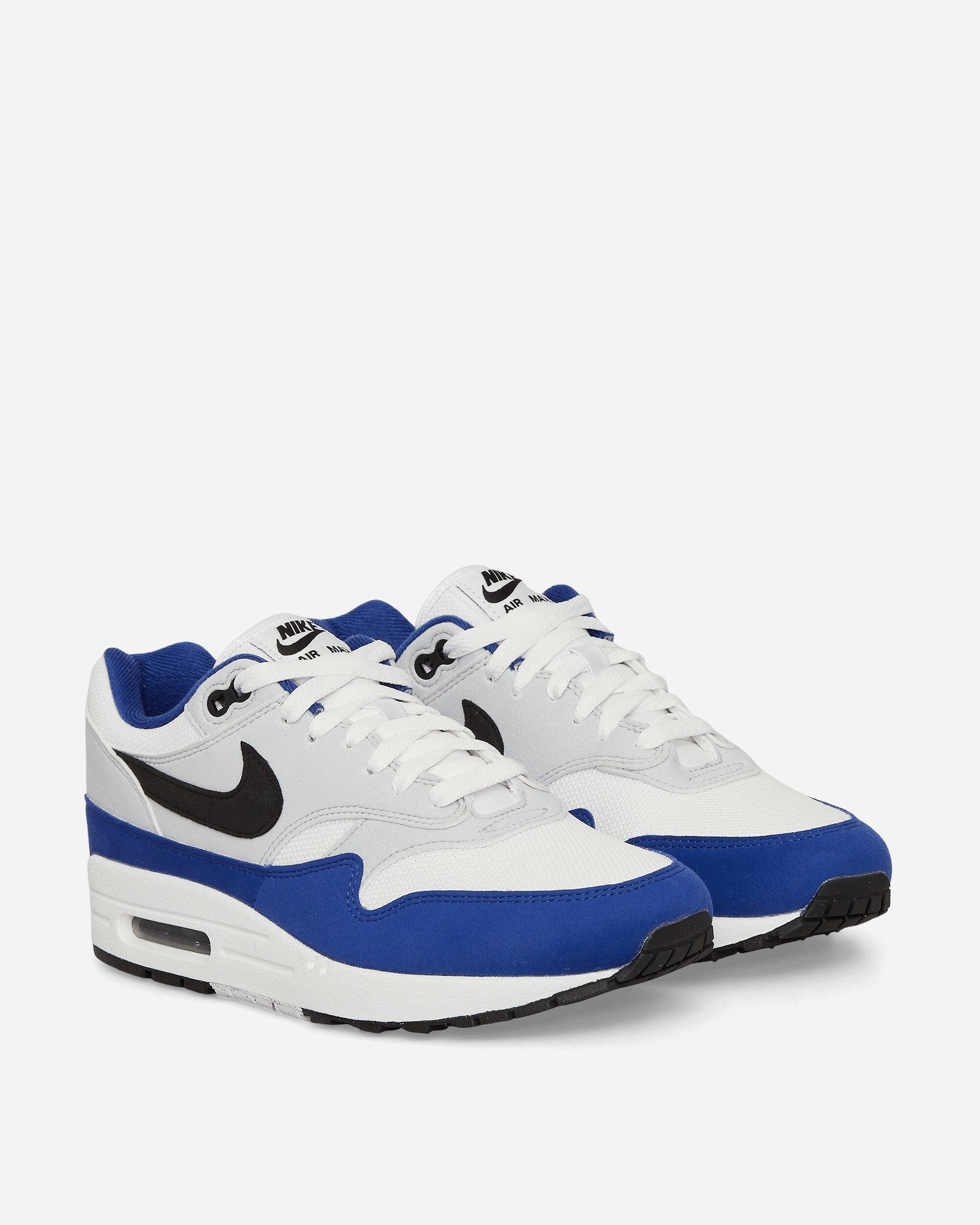 Nike Air Max 1 Sneakers White / Deep Royal Blue for Men | Lyst