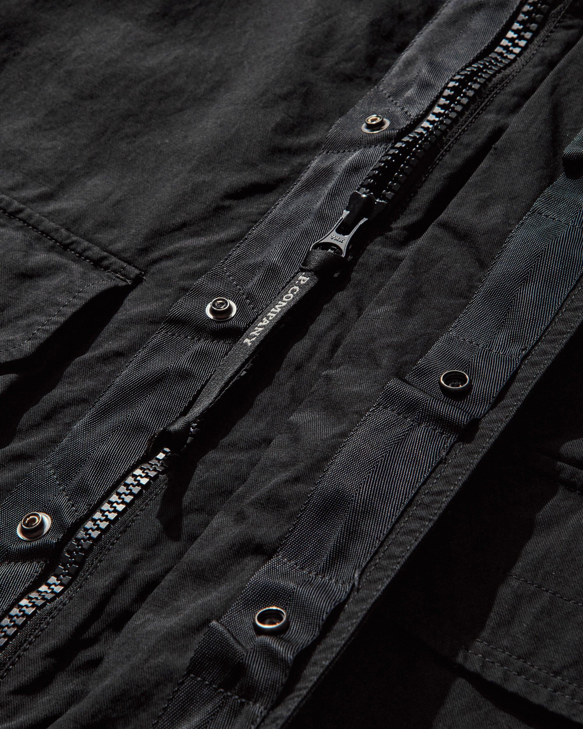 C.P. Company Men S Hooded Twill Jacket in Black for Men | Lyst