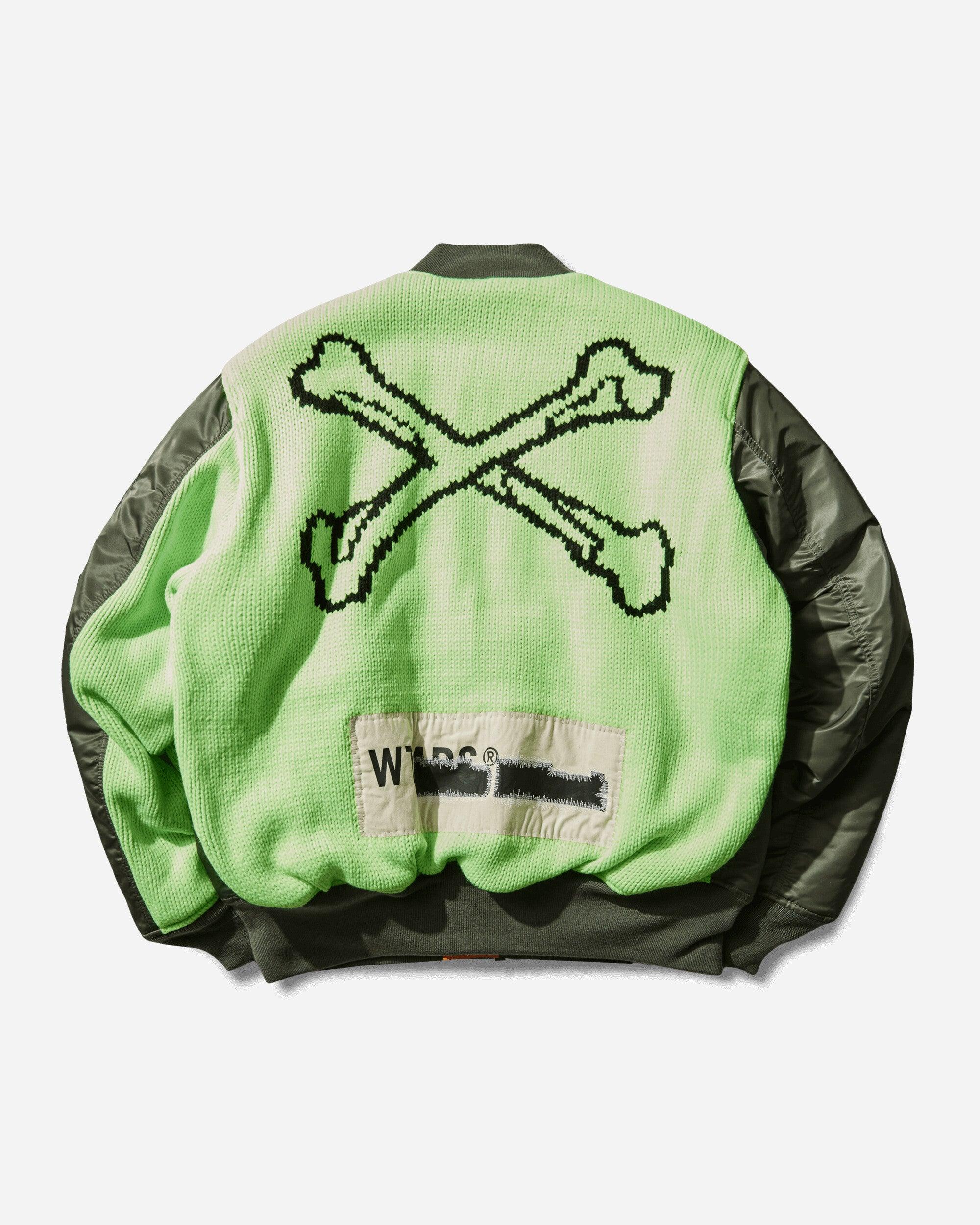 WTAPS Men S Alpha Industries Ma-1 Core Spec Jacket Olive Drab in