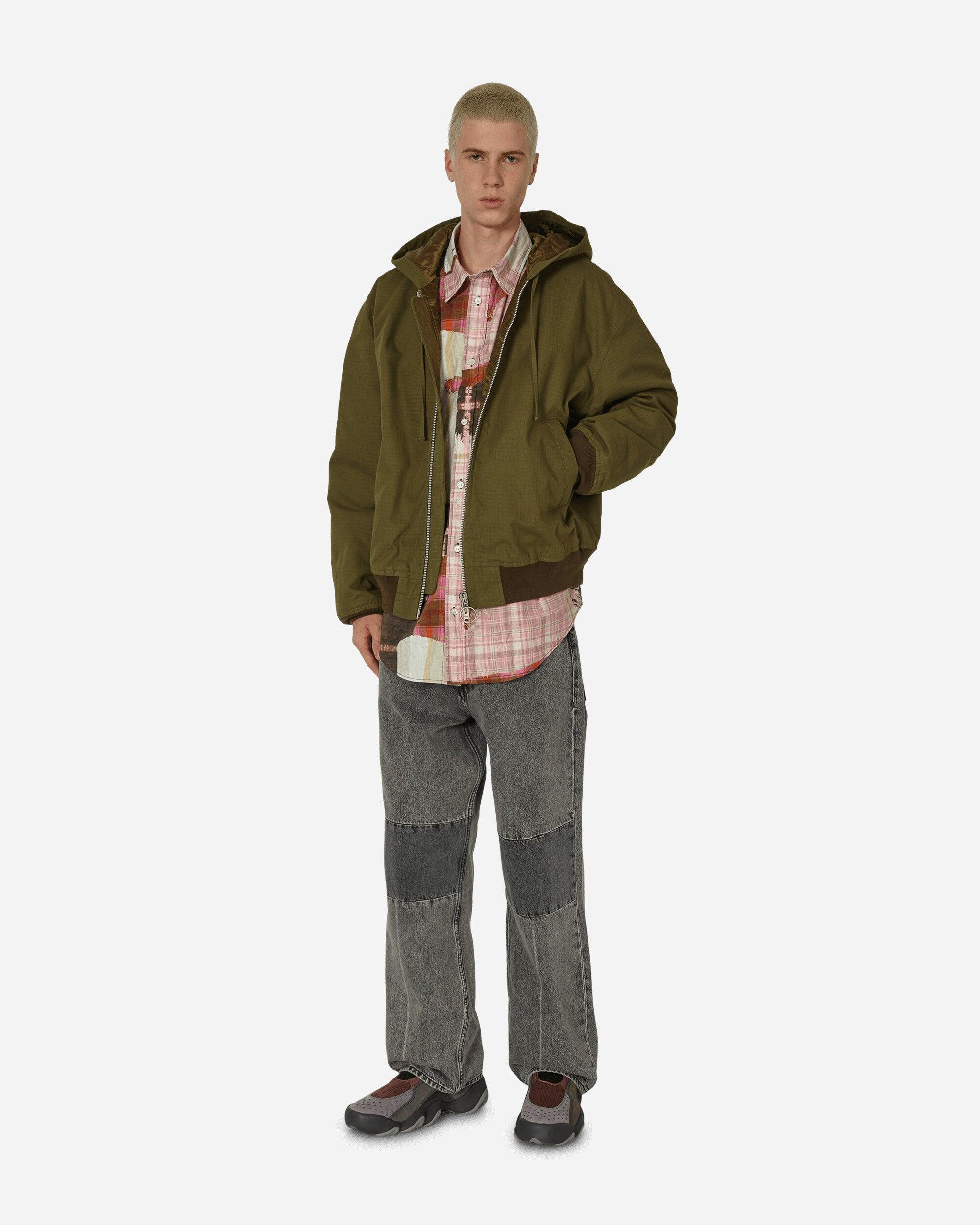 Acne Studios Ripstop Padded Jacket in Green for Men | Lyst