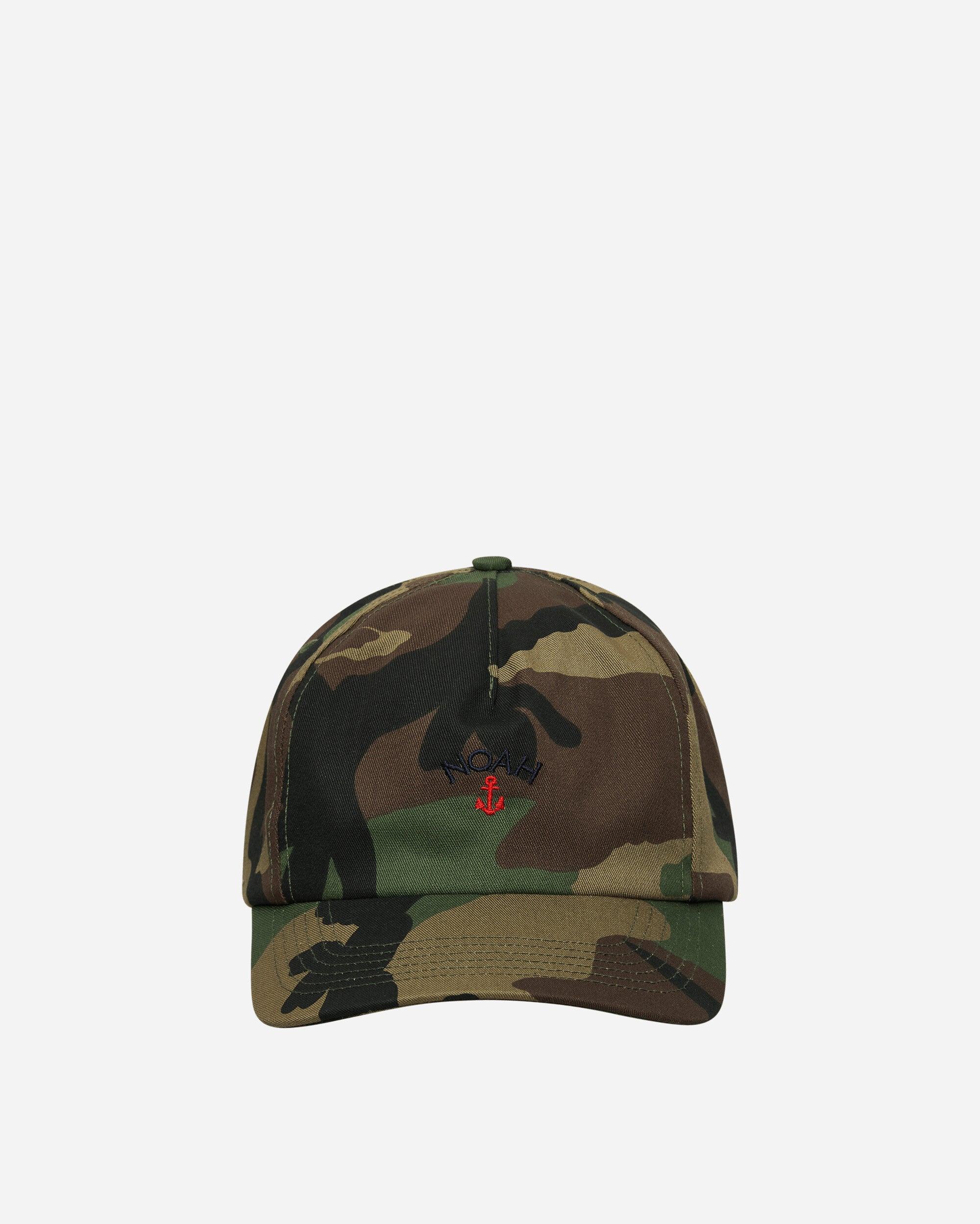 Noah Anchor Logo 5-panel Cap Camo in Green for Men | Lyst UK