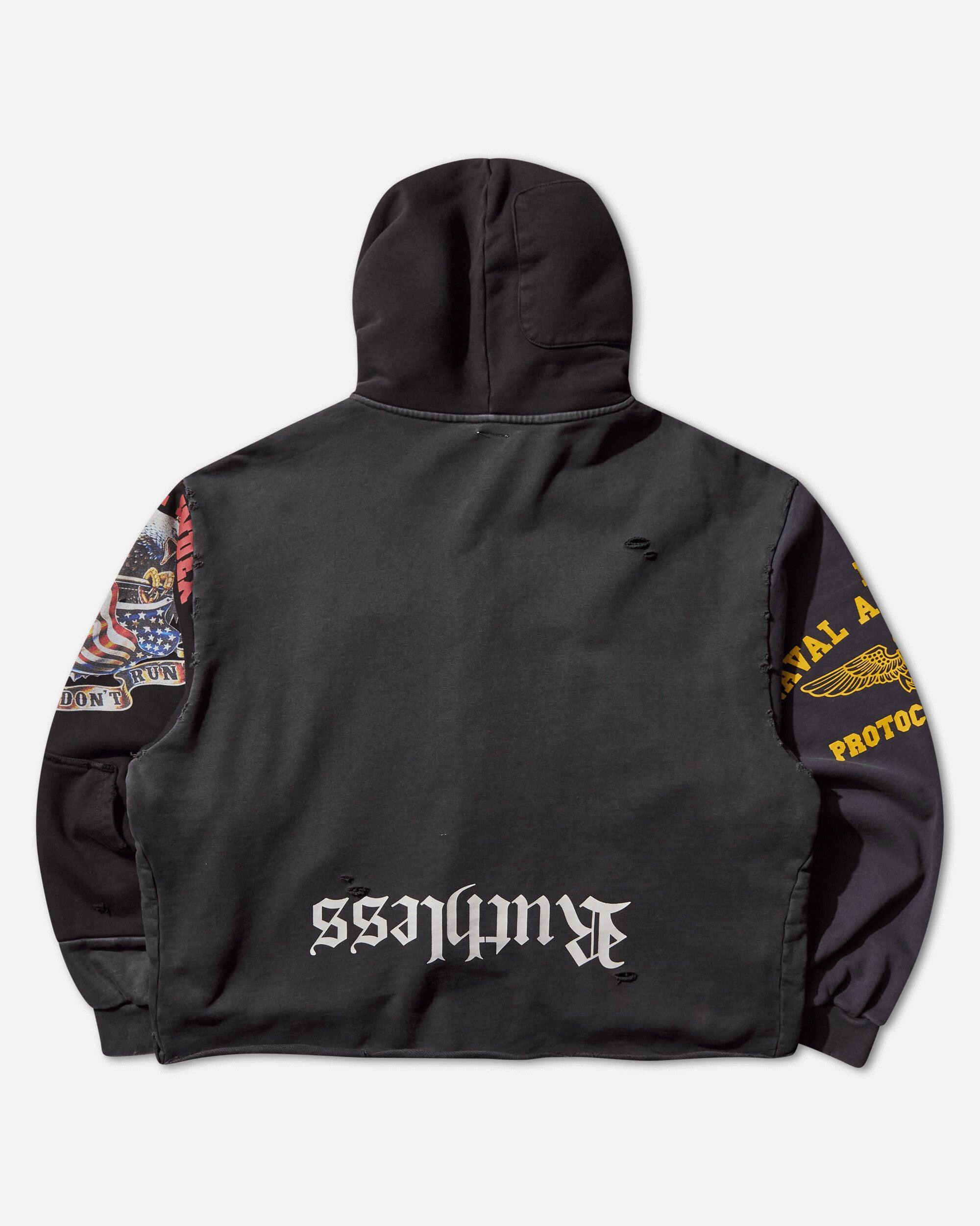 Protocol Index Men S Upside Down Zip Hoodie in Black for Men | Lyst UK
