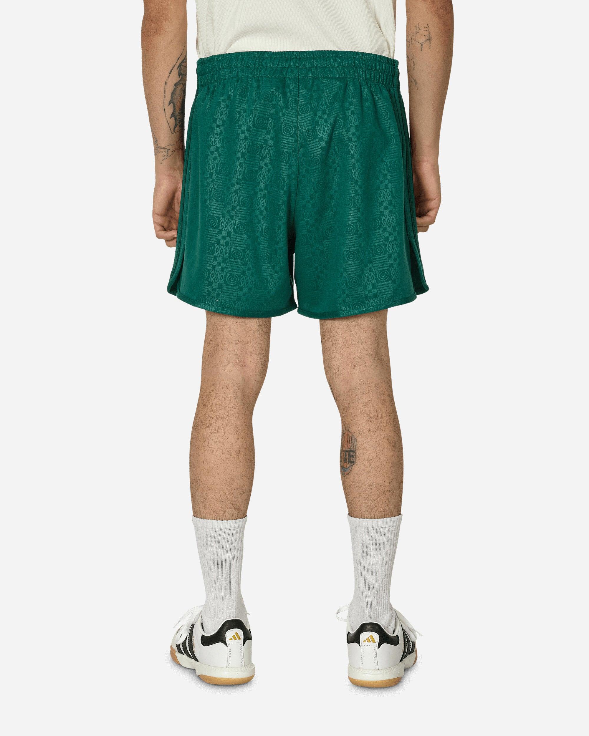 [ADIDAS] ショートパンツ 3S スプリンター 80s グリーン adidas 80S Embossed 3-Stripes Sprinter Shorts Collegiate in
