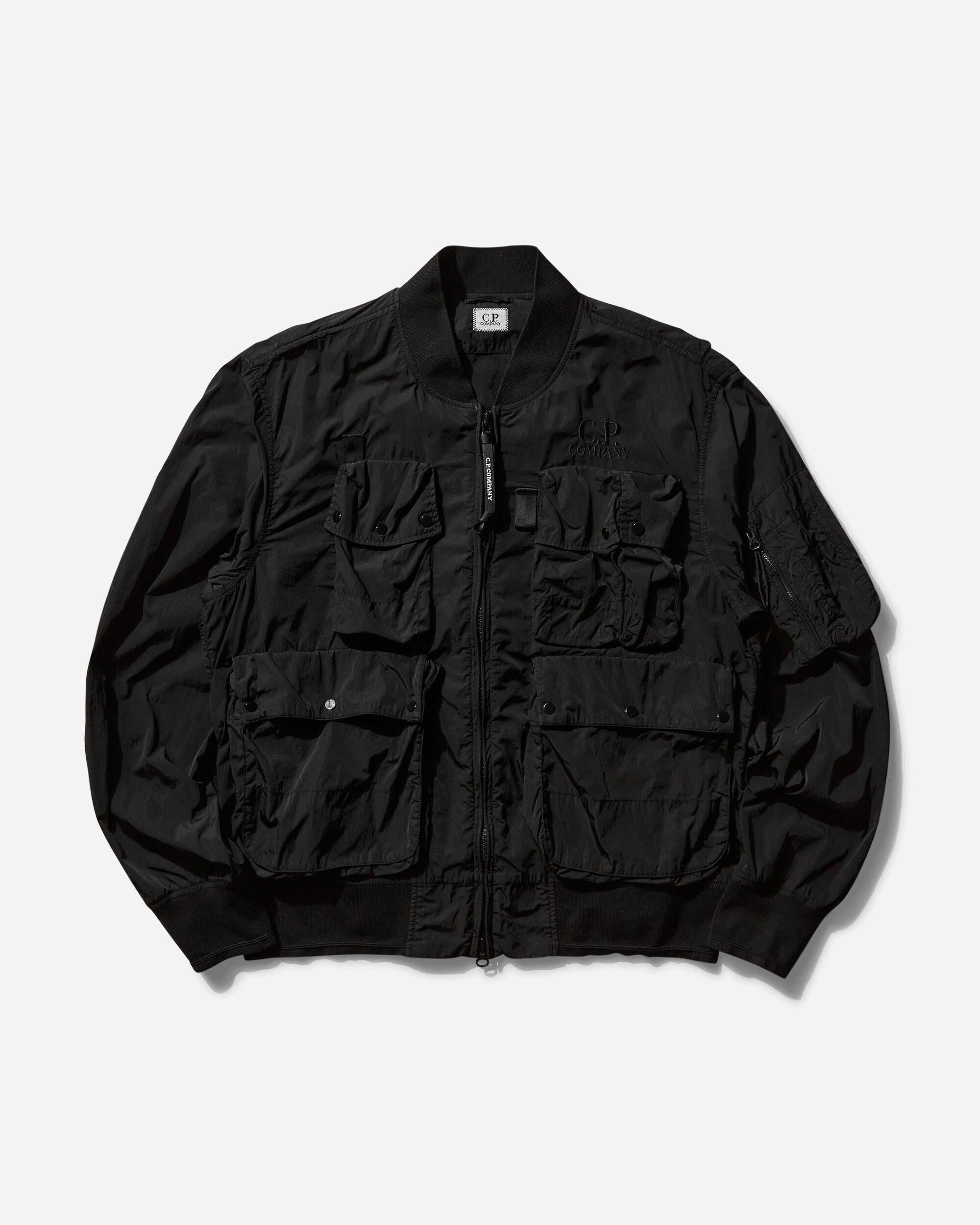 C.P. Company Men S Chrome-r Multipocket Bomber Jacket in Black for 