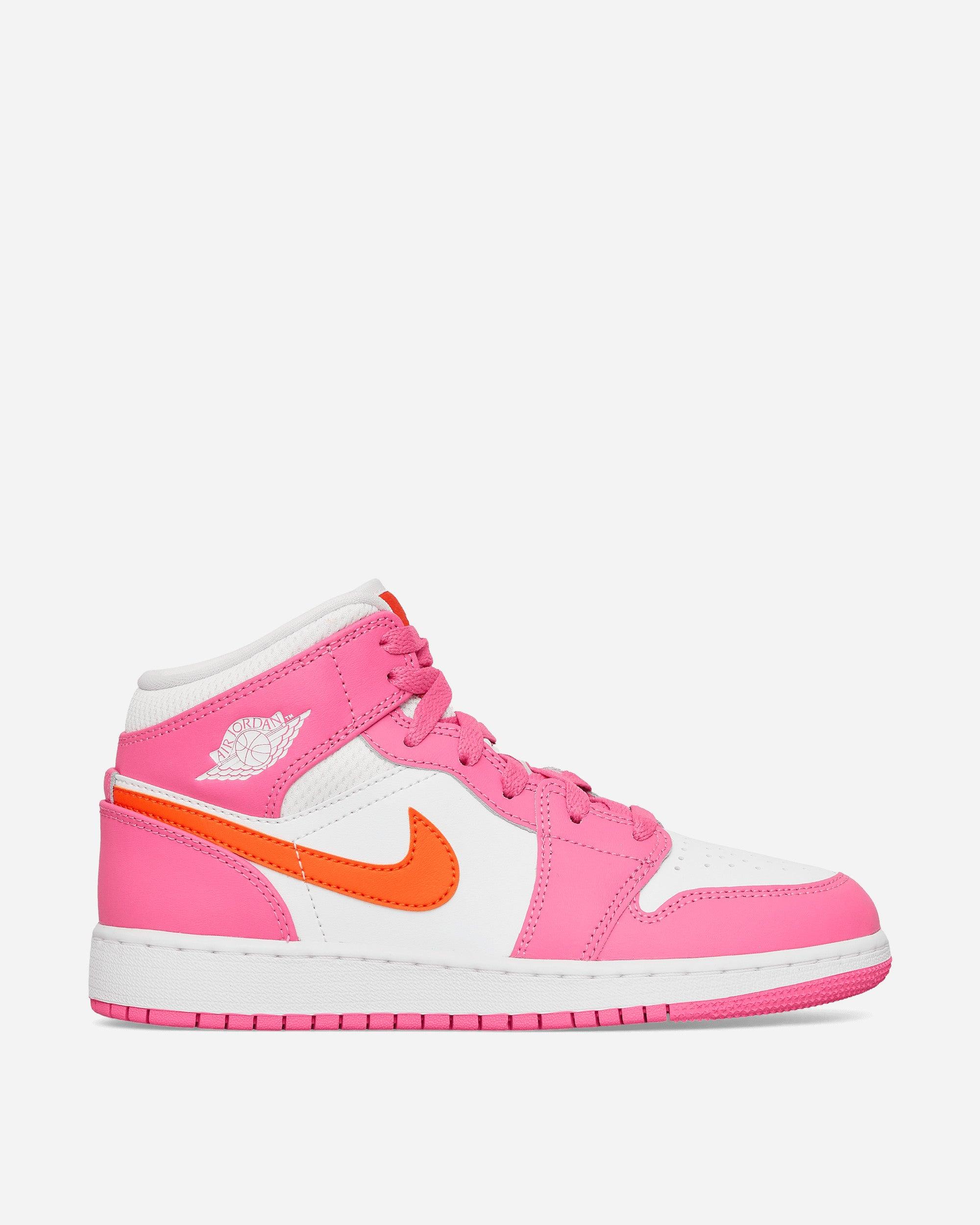 Nike Air Jordan 1 Mid (gs) Sneakers in Pink | Lyst