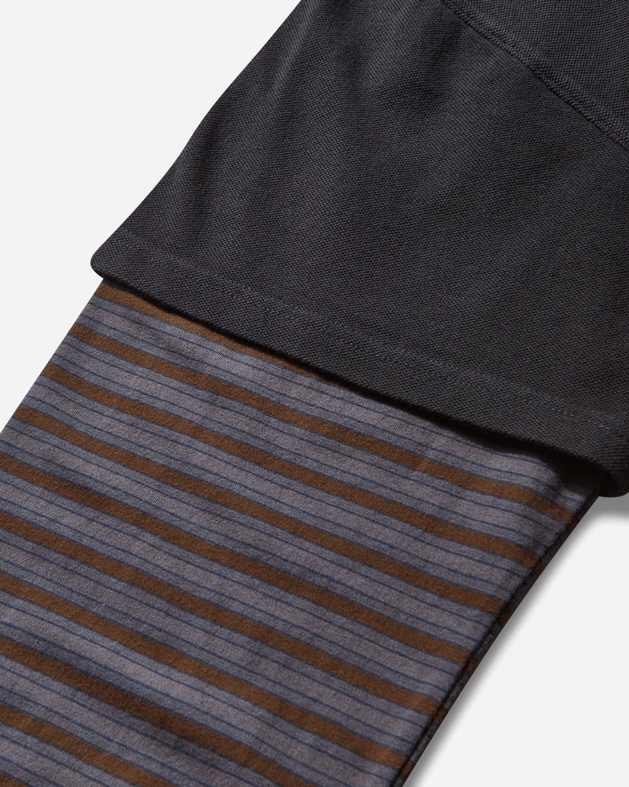 ERL Men S Double Sleeve Polo T-shirt in Black for Men | Lyst
