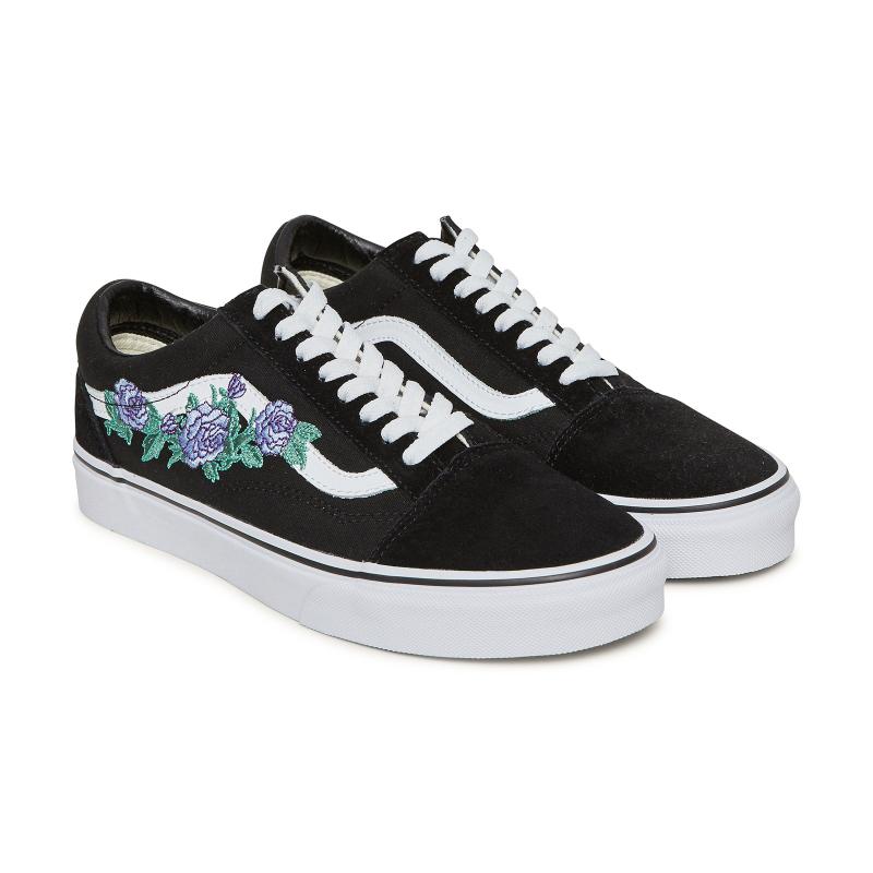vans old skool rose thorns