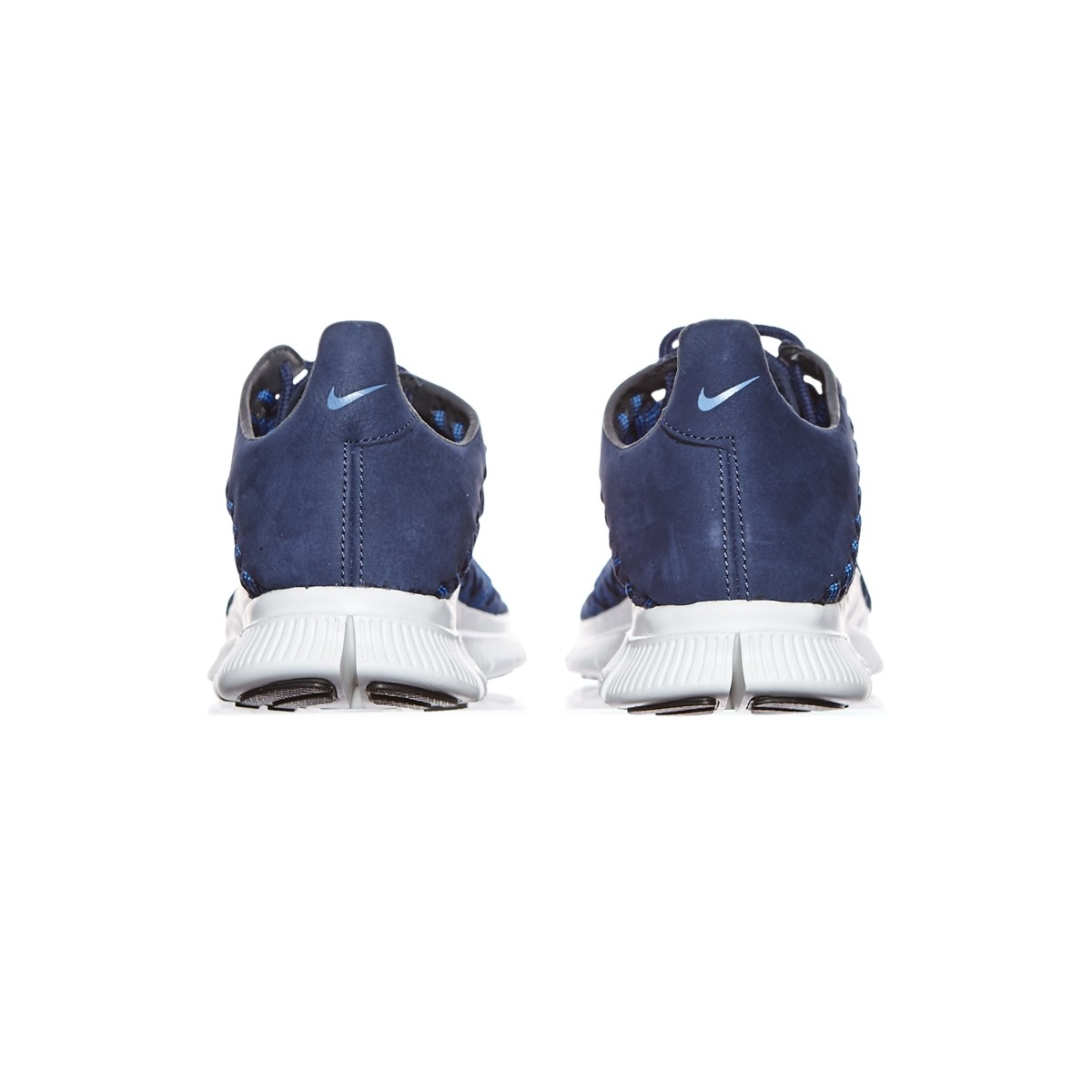 navy blue high top nikes