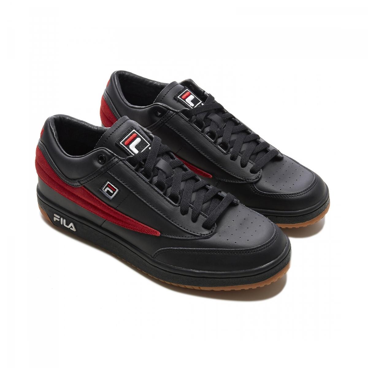 Gosha Rubchinskiy Leather X Fila T-1 Sneakers in Black for Men | Lyst