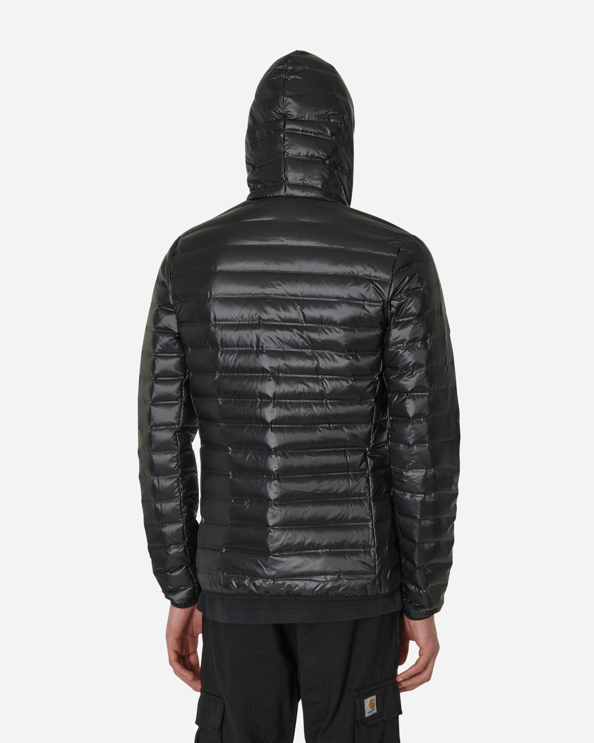adidas Varilite Down Hooded Jacket in Black for Men | Lyst
