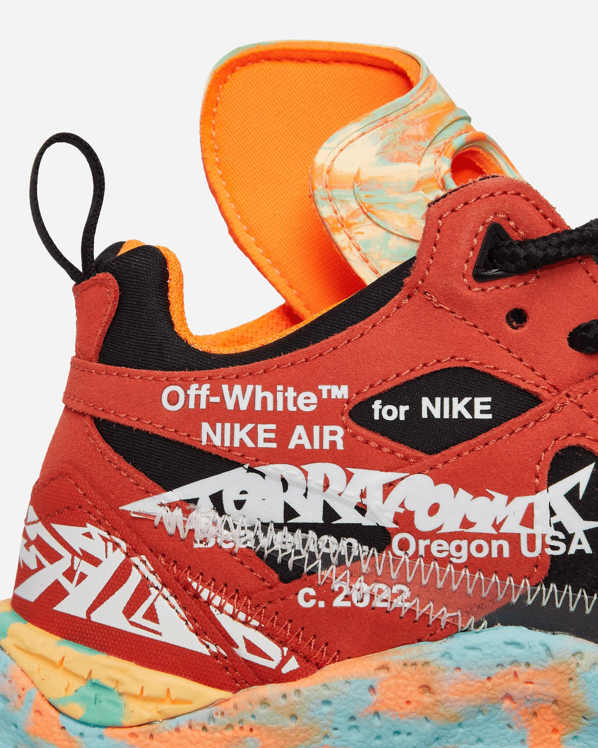 Off white deals orange nike