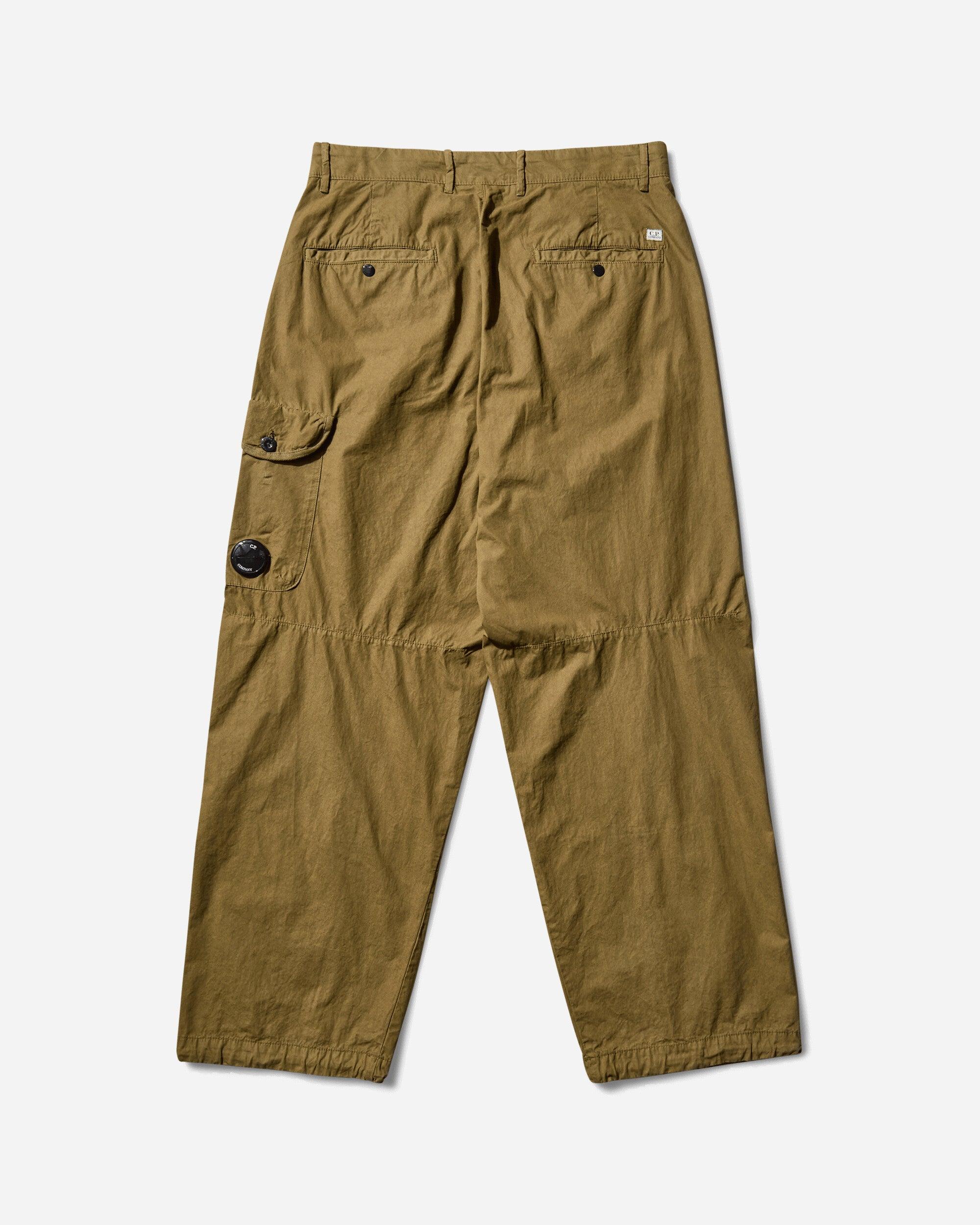 C.P. Company Microreps Peached Cargo Pants Capers in Green for Men