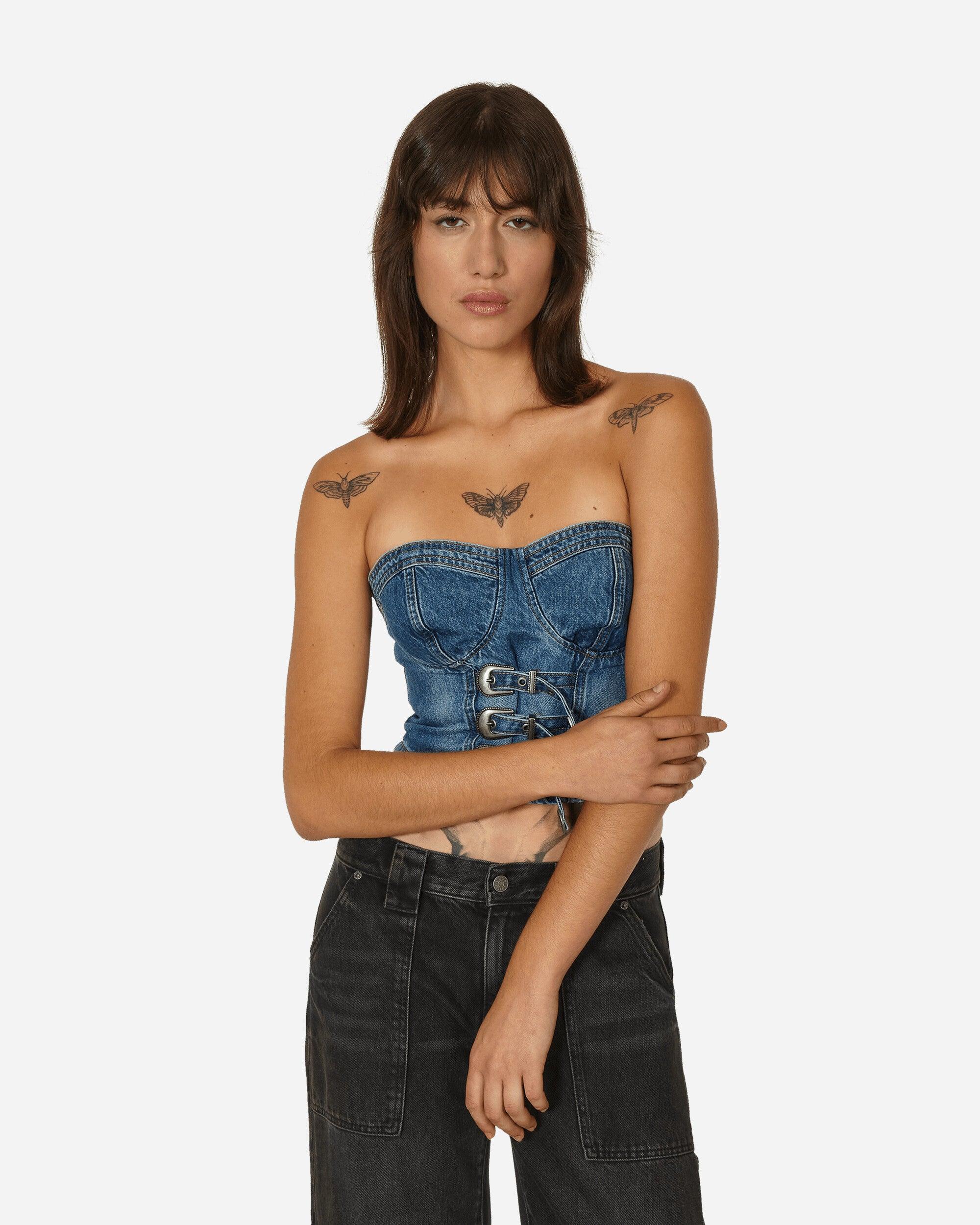 Guess denim bustier 2025