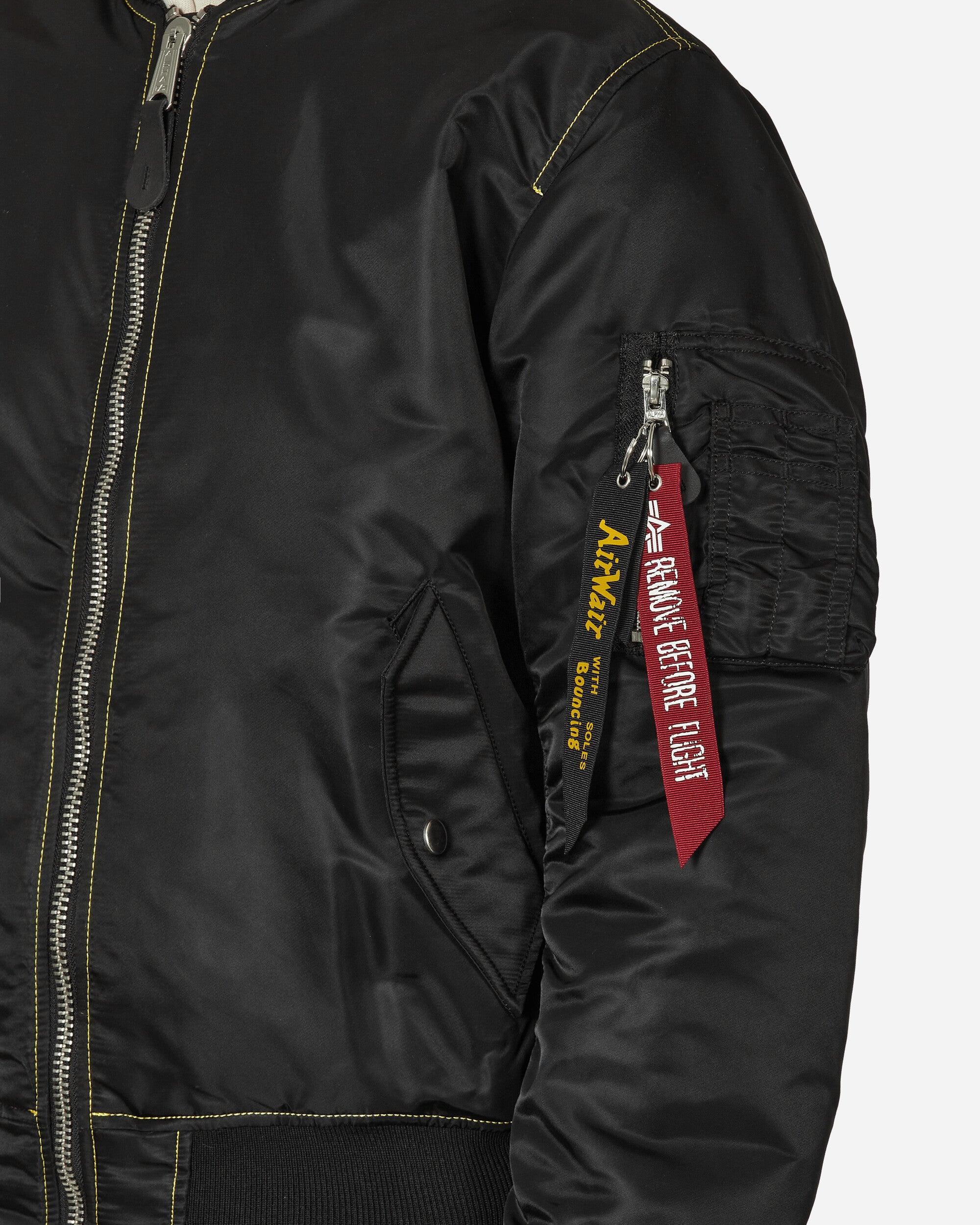 Alpha Industries Dr. Martens Ma-1 Bomber Jacket in Black | Lyst