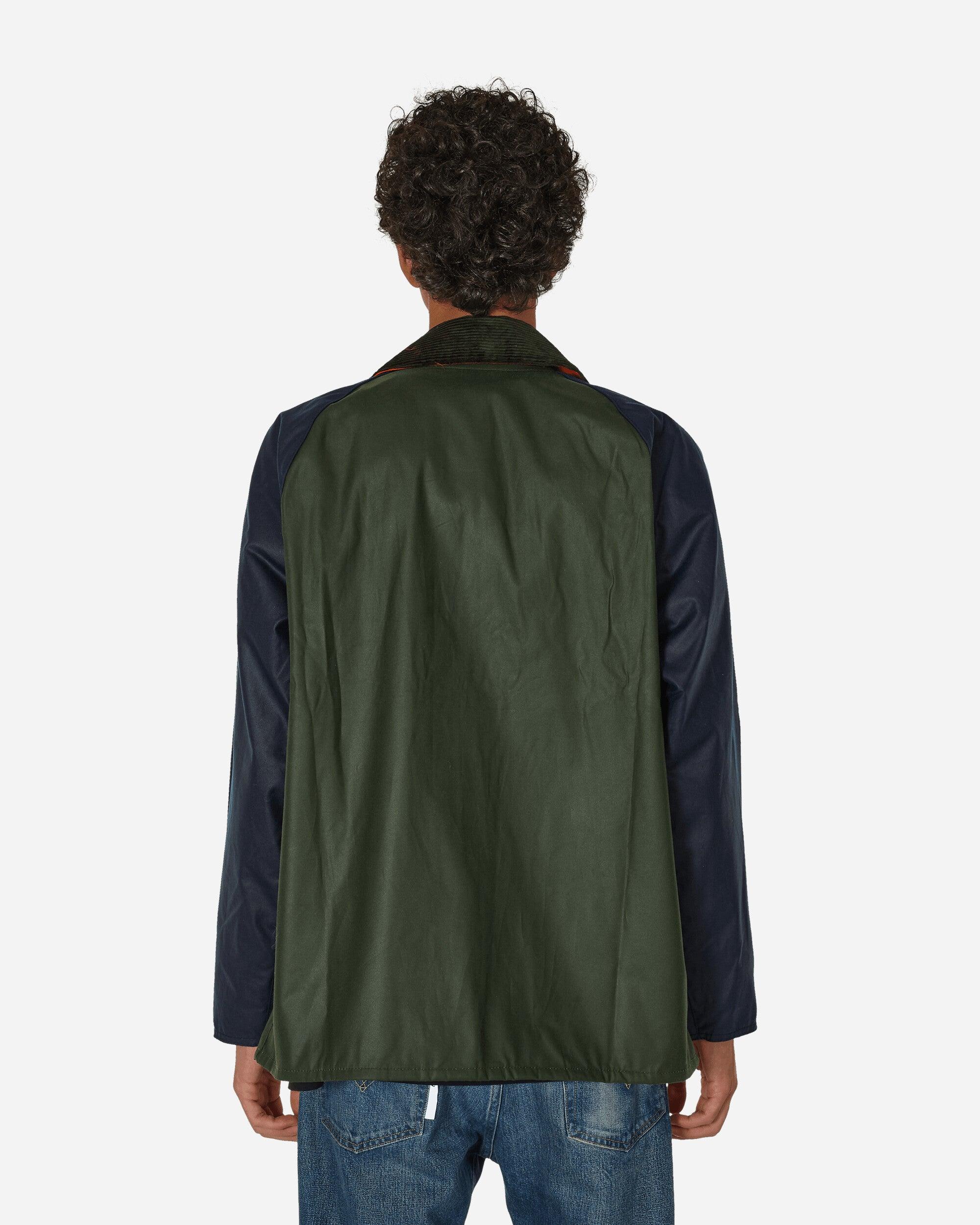 Barbour Maison Kitsuné Beaufort Patchwork Wax Jacket