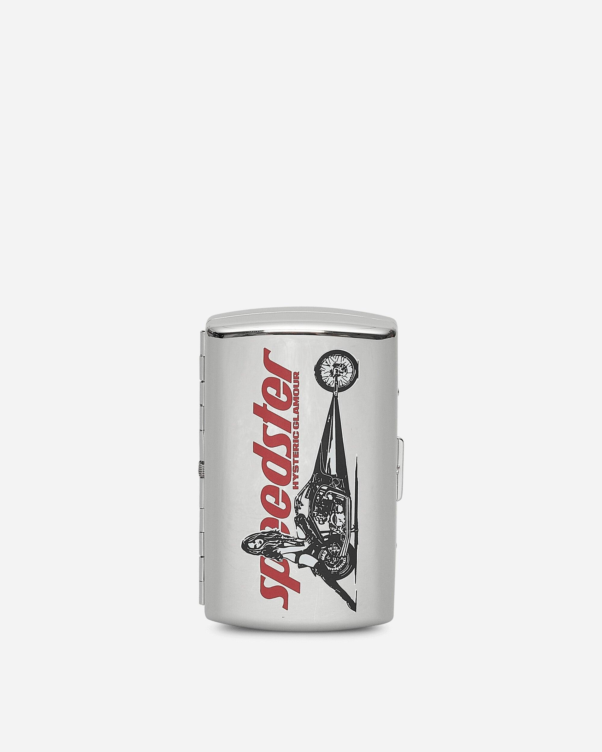 Hysteric Glamour Speedster Cigarette Case Silver in White