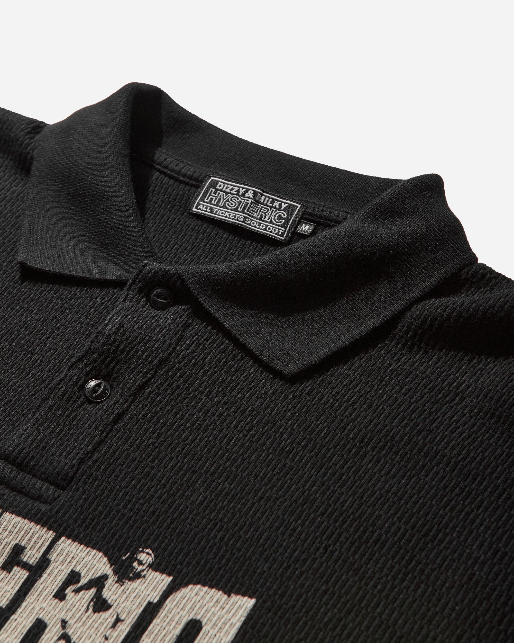 Hysteric Glamour Men S Compression Logo Longsleeve Polo in