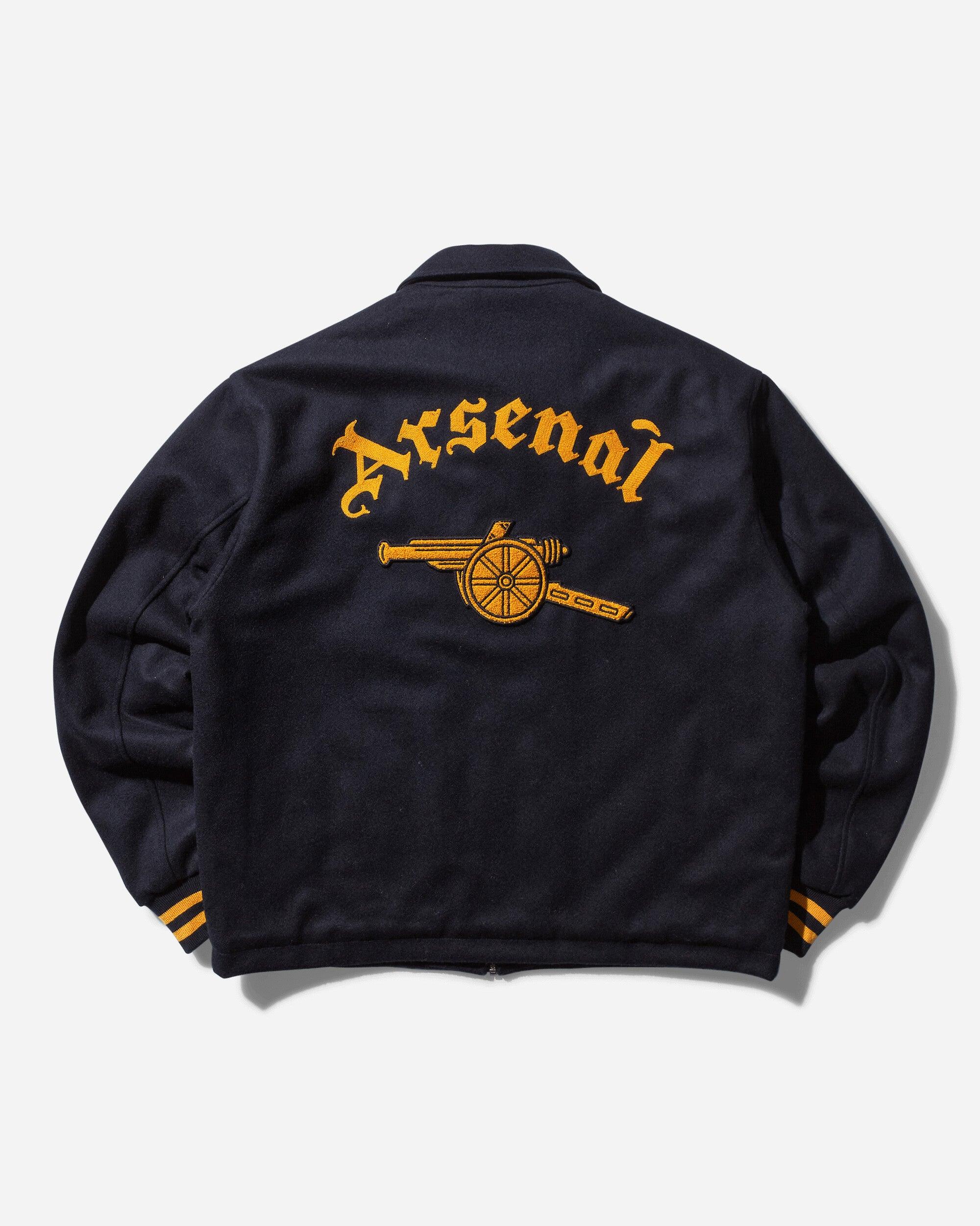 Arsenal×Aries Wool Bonber Jacket L Arsenal x Aries Wool Bomber Jacket Black