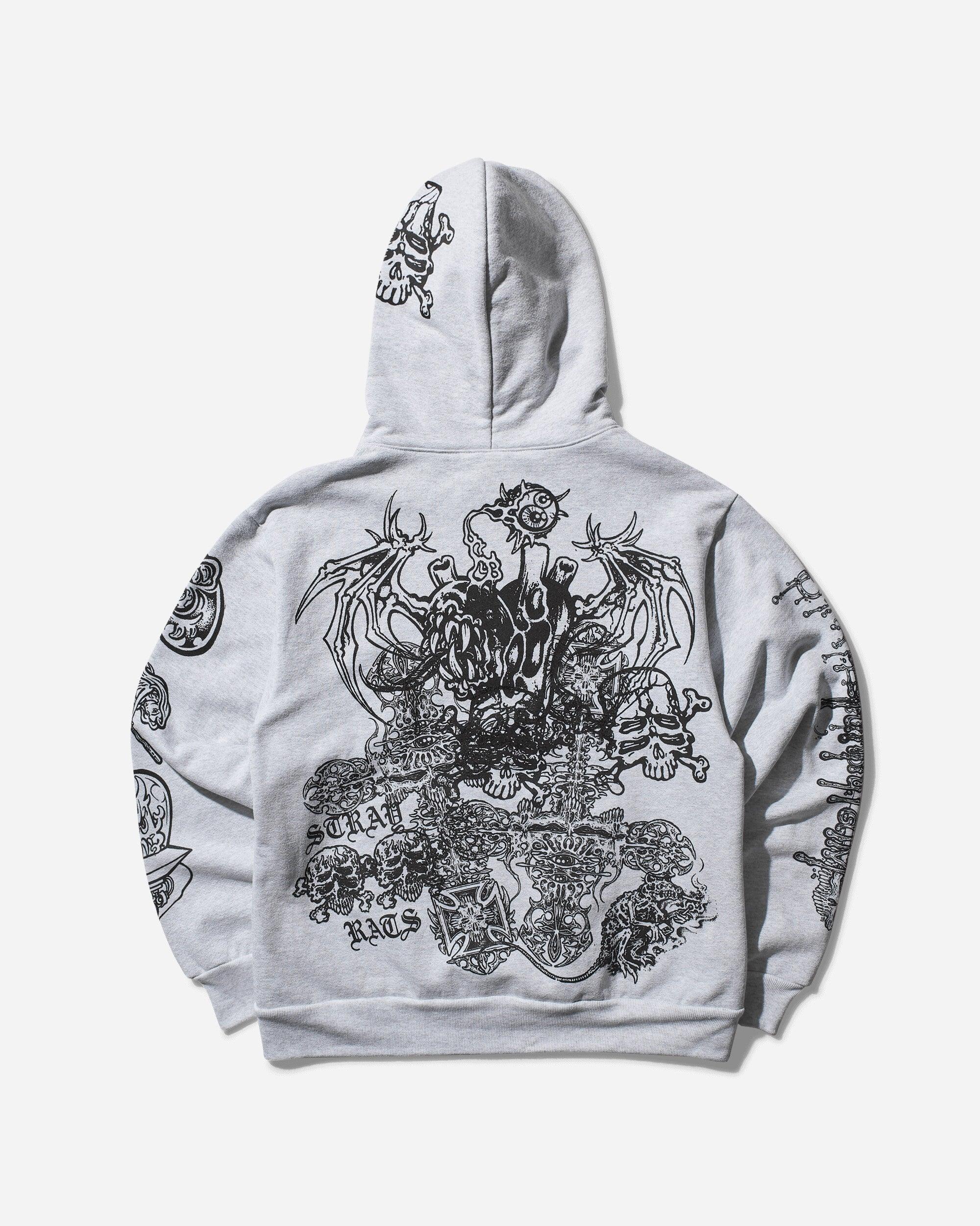 Stray Rats S Funny Farm Zip Hoodie Heather in Gray | Lyst