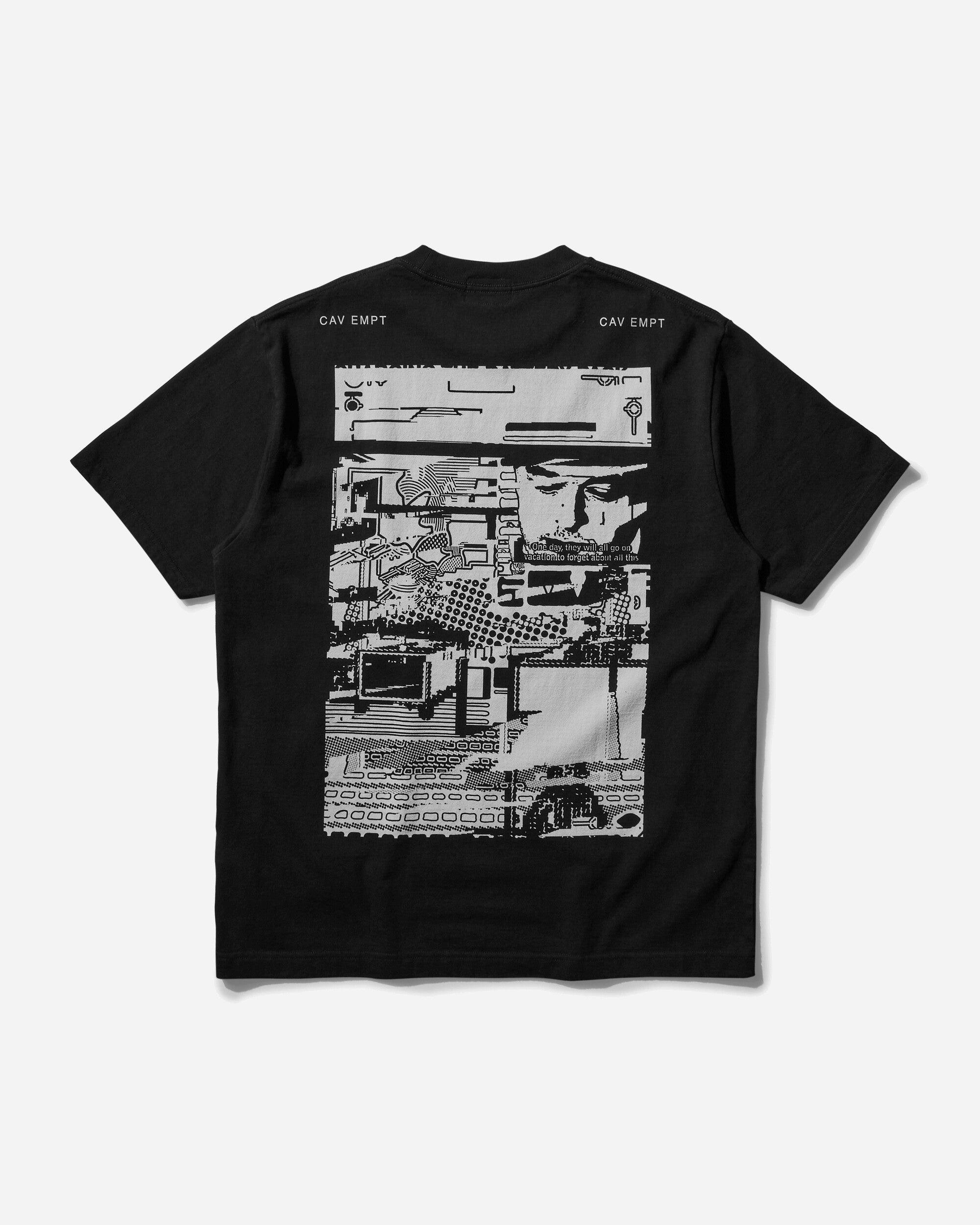 トップス CAV EMPT COTTON CASUAL SHIRT Black CAV EMPT COTTON CASUAL SHIRT Black