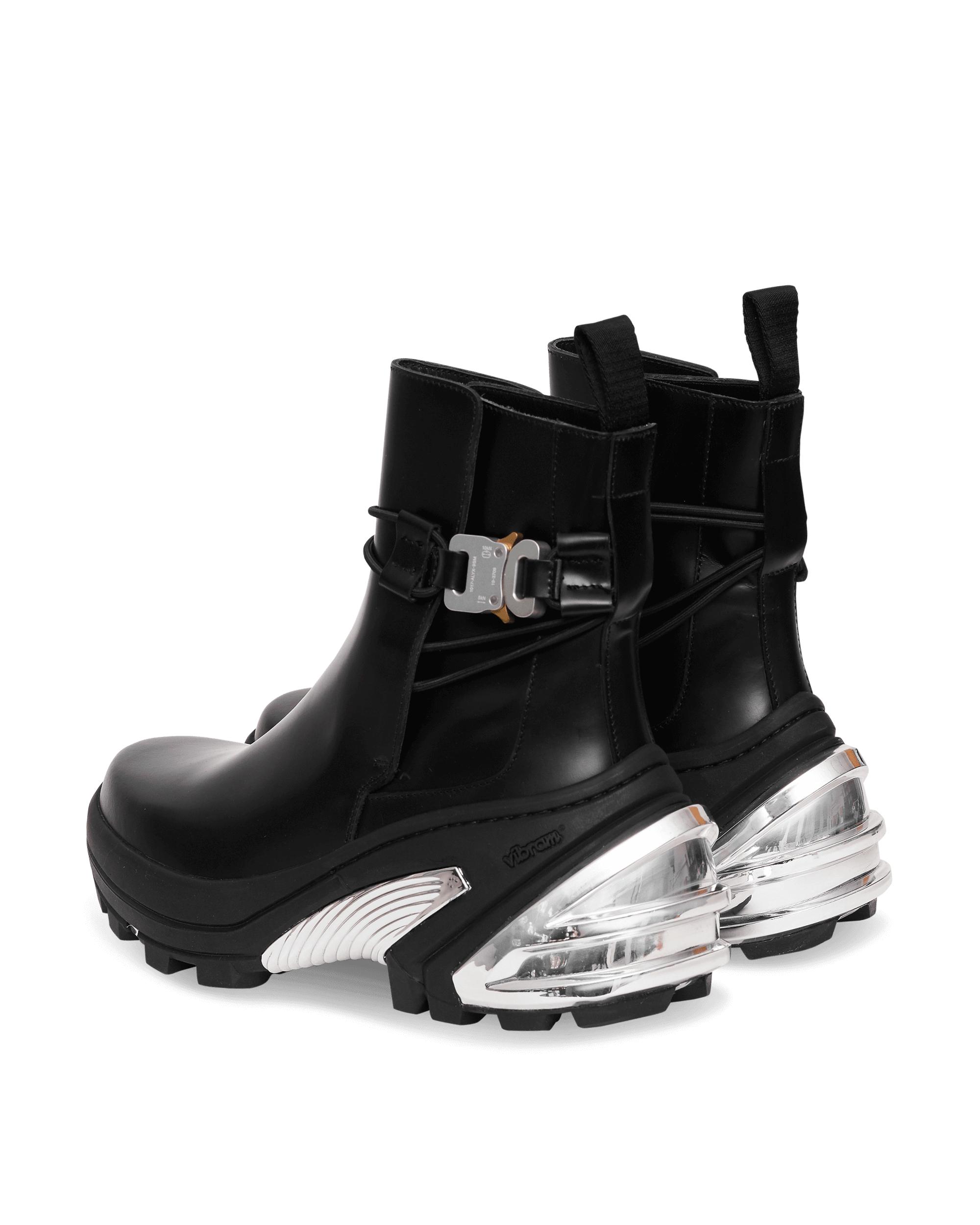 1017 ALYX 9SM Leather Low Buckle Boots With Fixed Sole in Black for Men ...