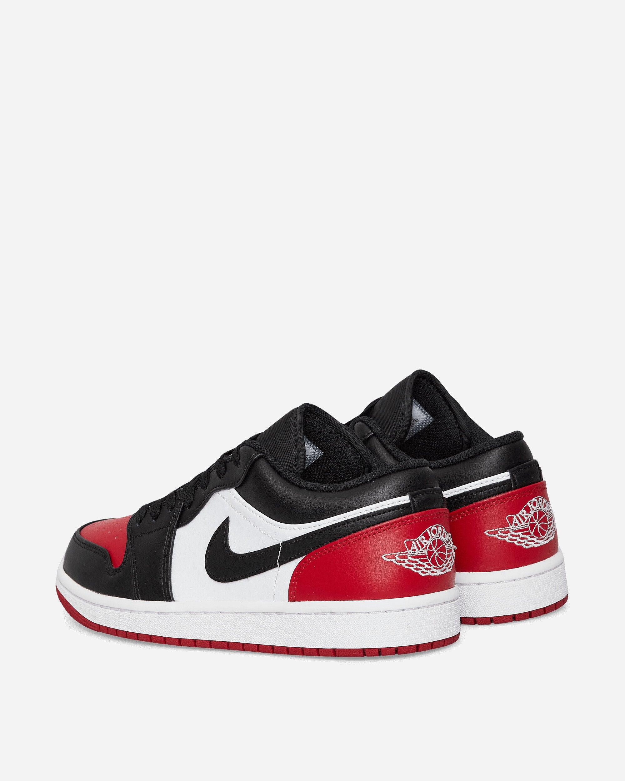 Nike air jordan 1 white hot sale red black