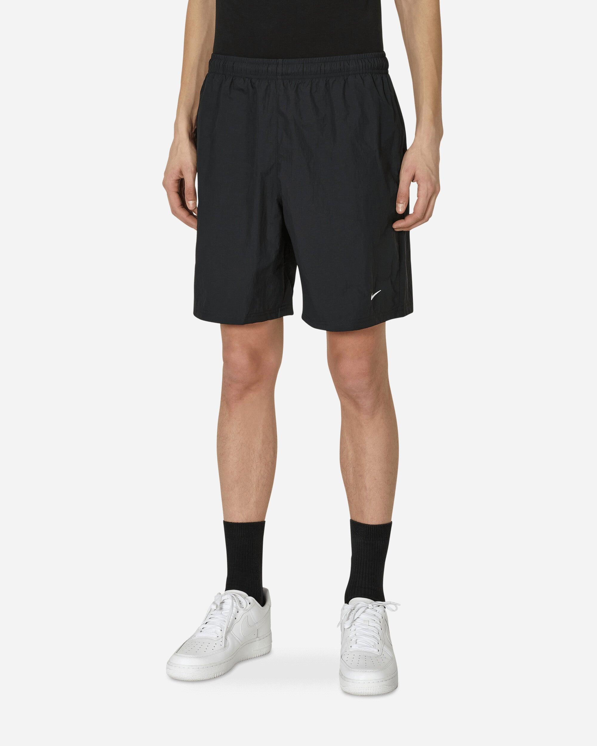 Nike Solo Swoosh Woven Shorts Black for Men | Lyst