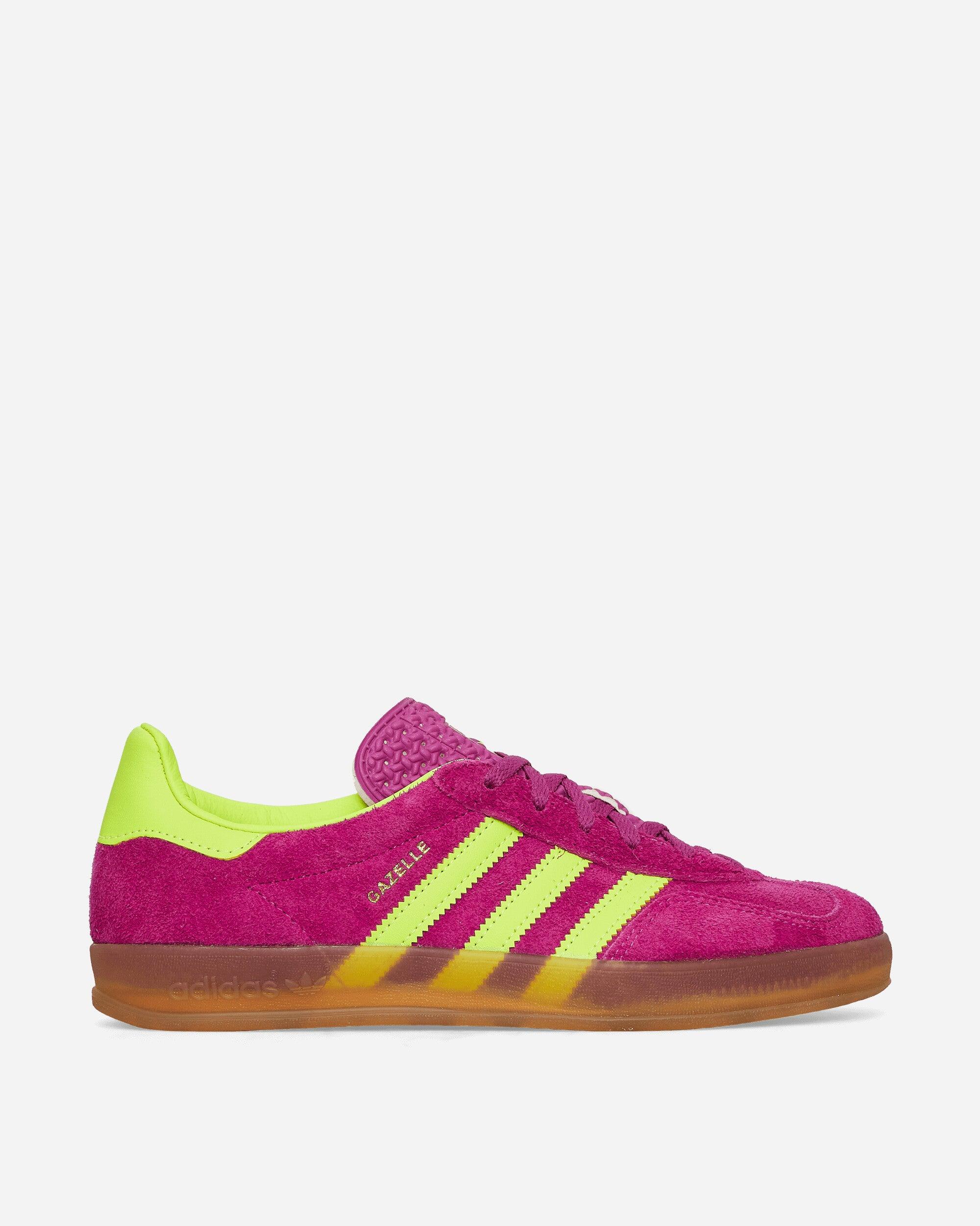 adidas Wmns Gazelle Indoor Sneakers Shock Purple / Solar Yellow in Pink |  Lyst