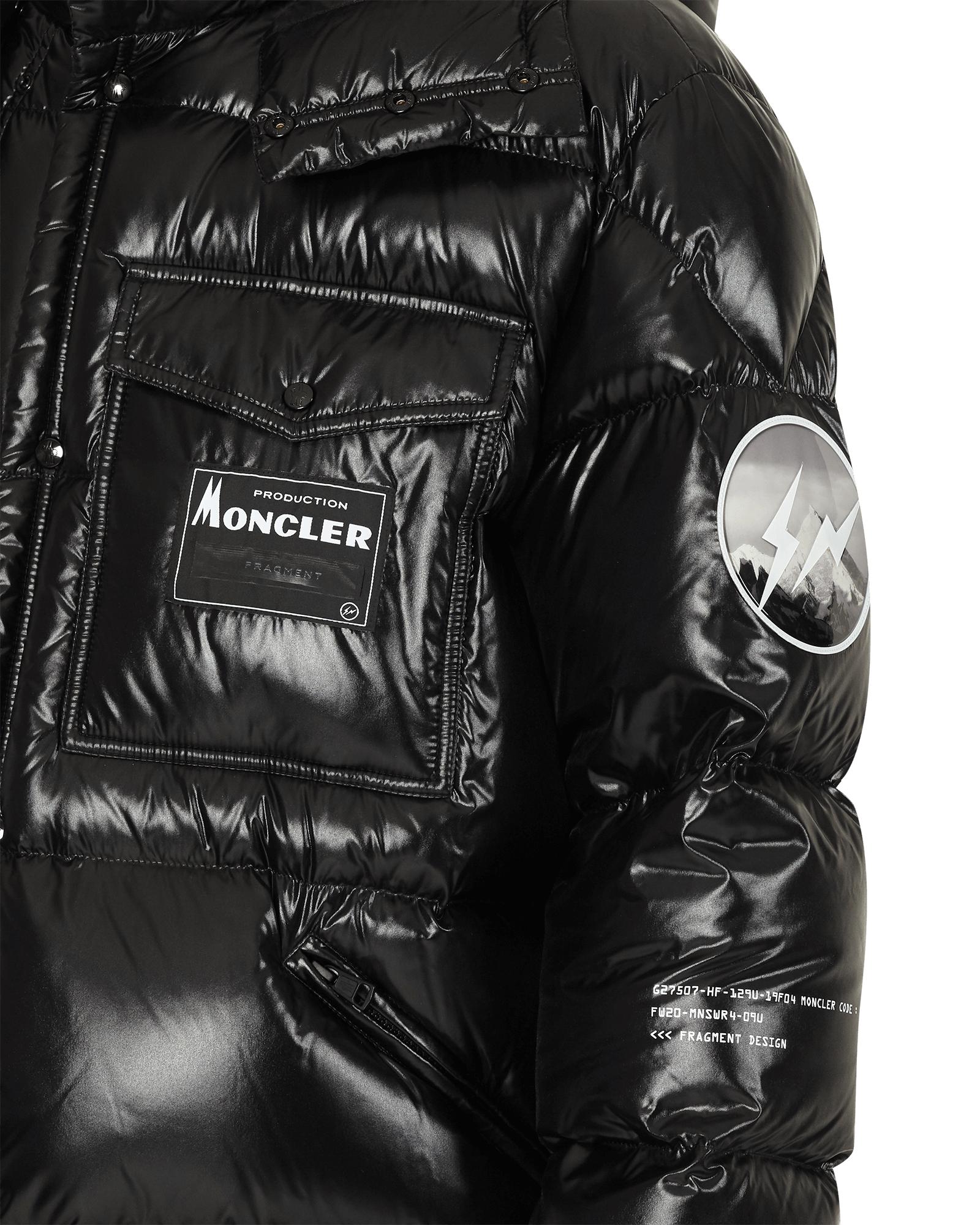 Moncler Genius 7 Moncler Fragment Hiroshi Fujiwara Anthemy Down Jacket in  Black for Men | Lyst