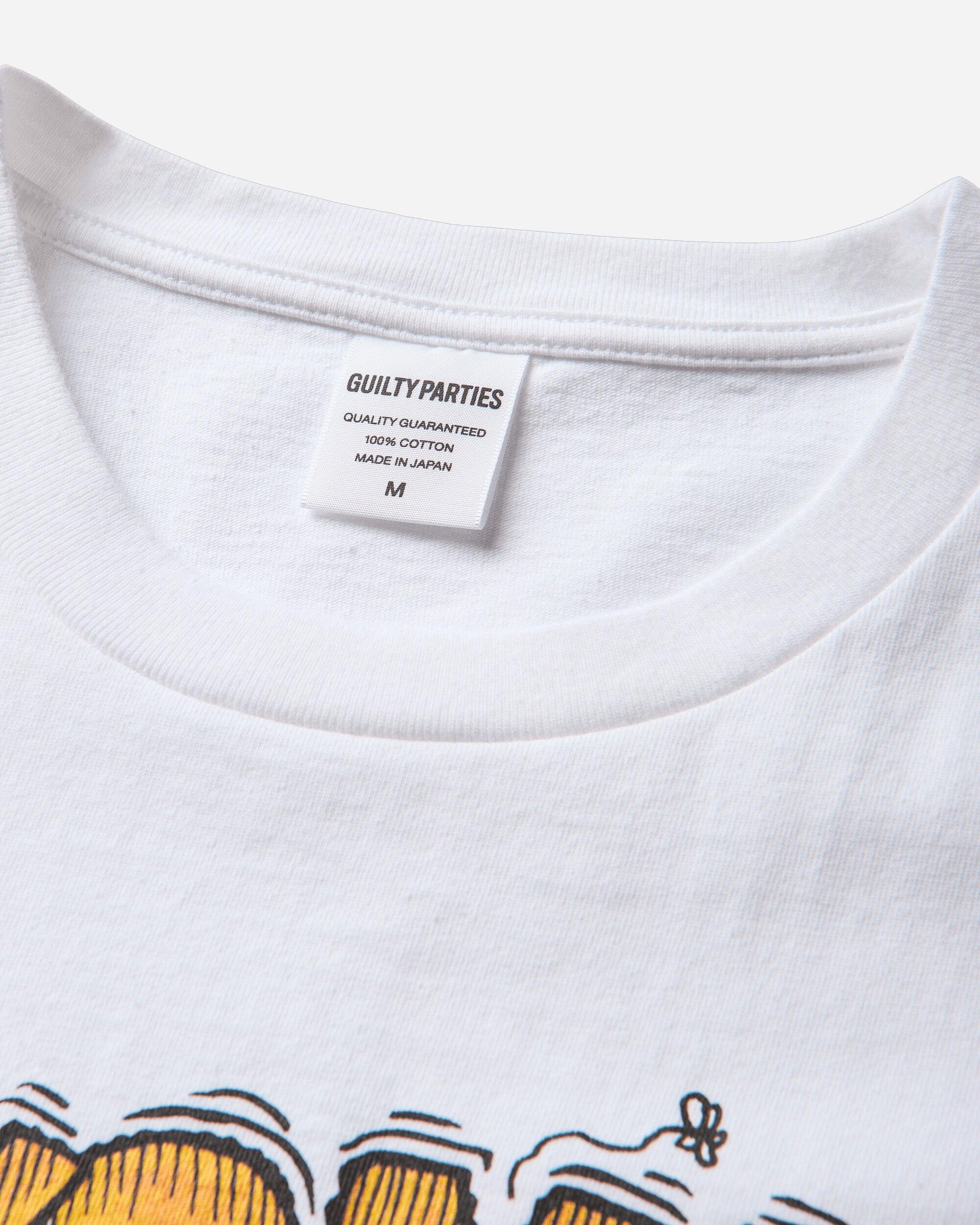 Wacko Maria Tim Lehi Washed Heavy Weight T-Shirt in White for Men