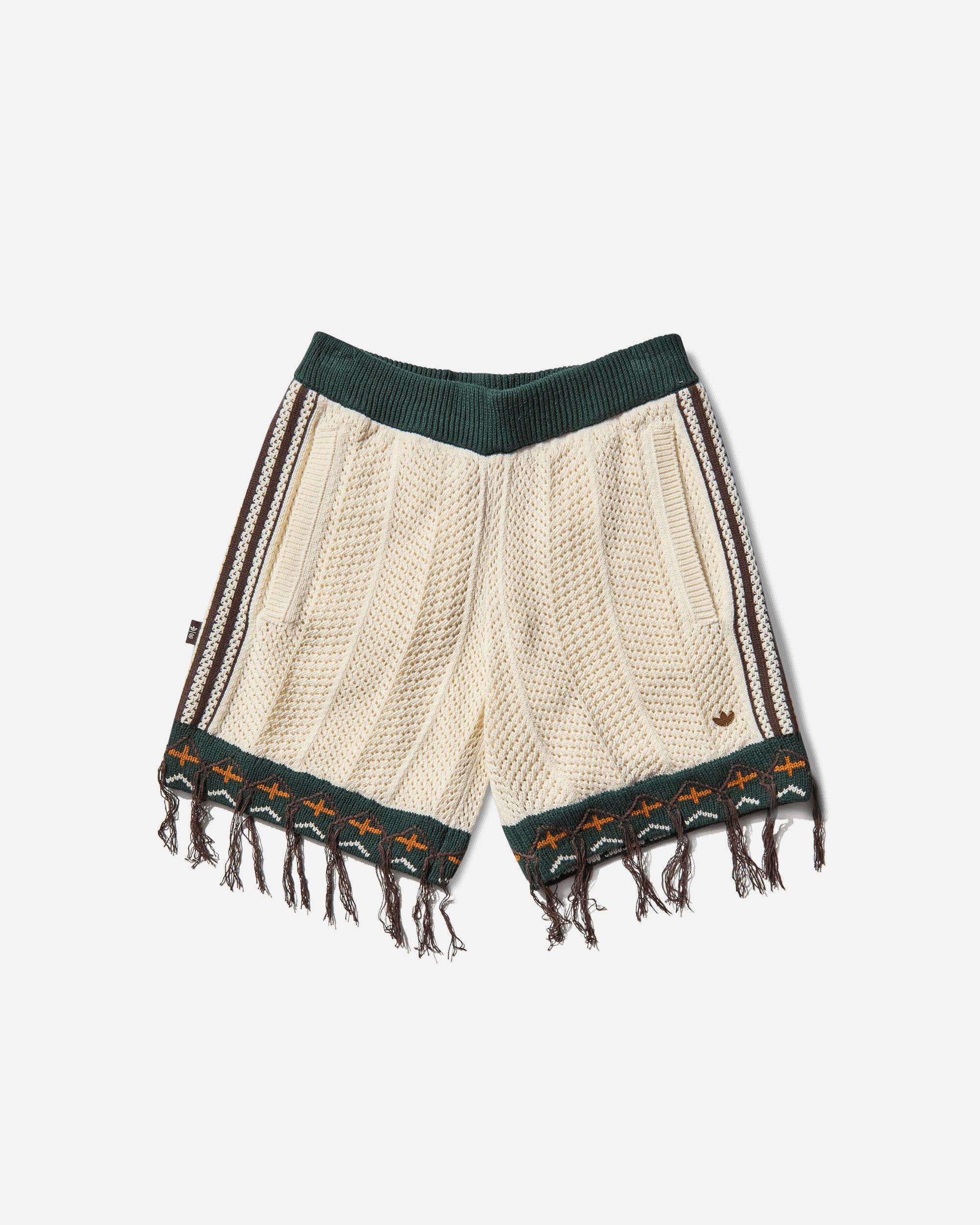 adidas Clot By Edison Chen Crochet Shorts Cream in Natural for Men