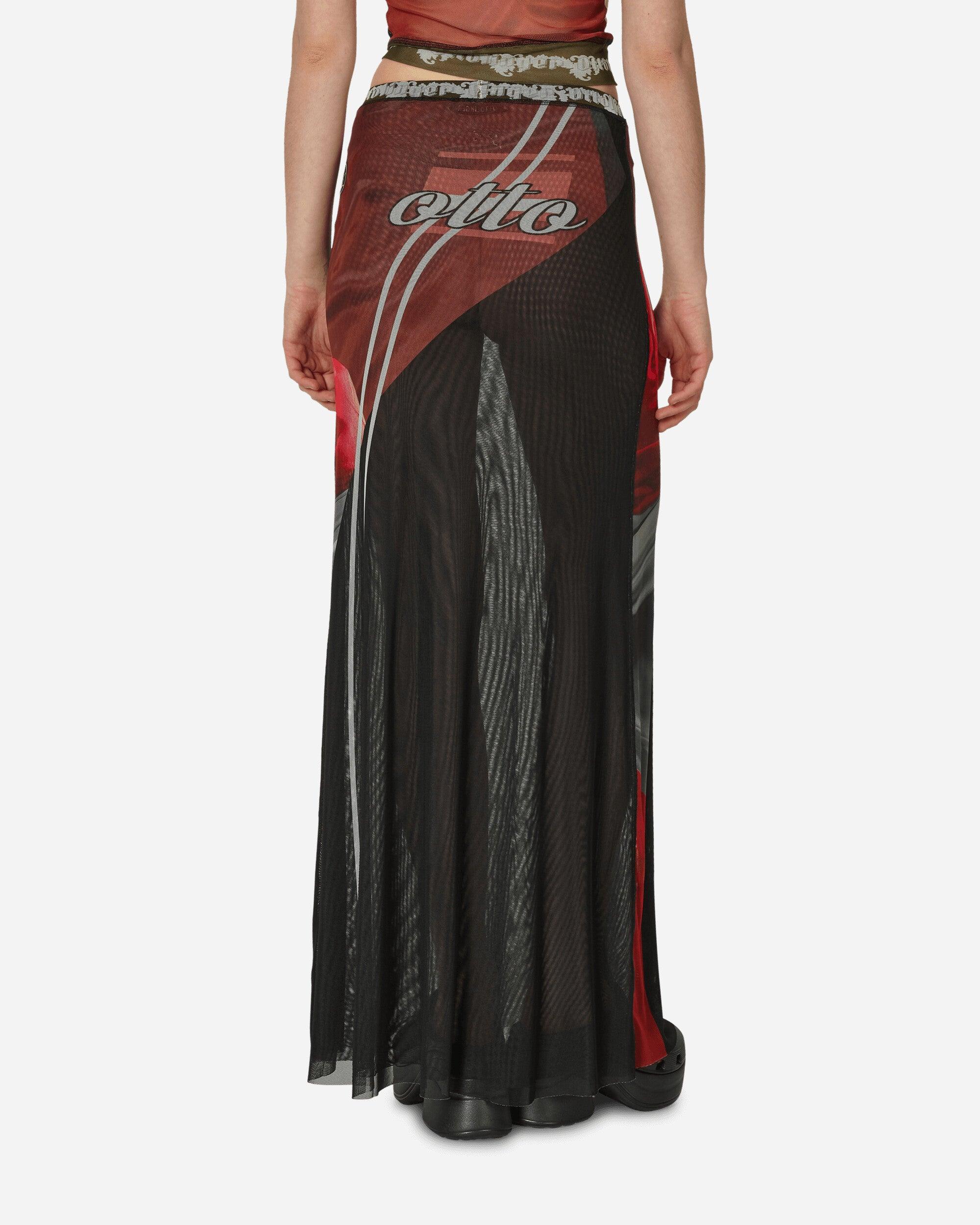 ワンピース OTTOLINGER Women Mid Skirts 10450120401BLK Black Ottolinger Black Mermaid Suit Maxi Skirt Ottolinger