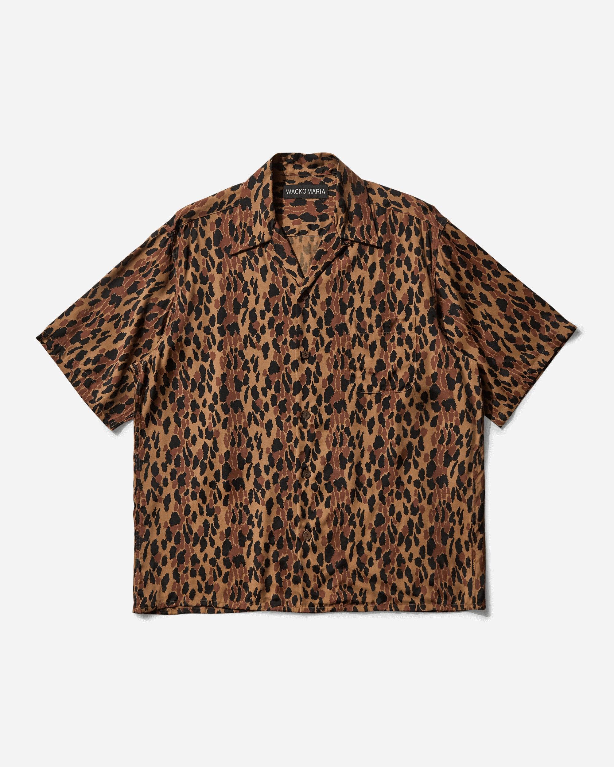 Wacko Maria Men S Leopard Hawaiian Shirt Brown for Men | Lyst