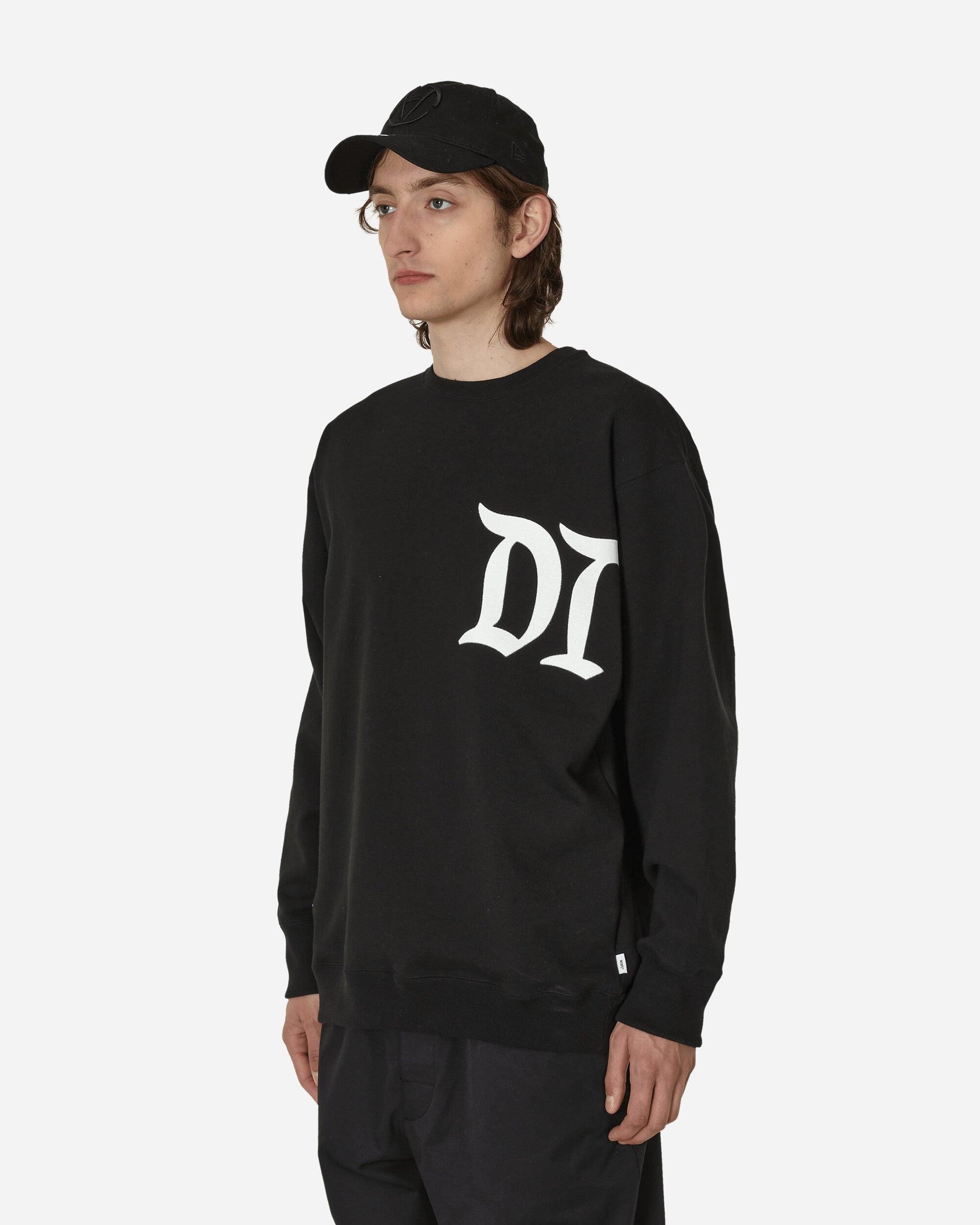 WTAPS Design 02 Crewneck Sweatshirt in Black for Men | Lyst