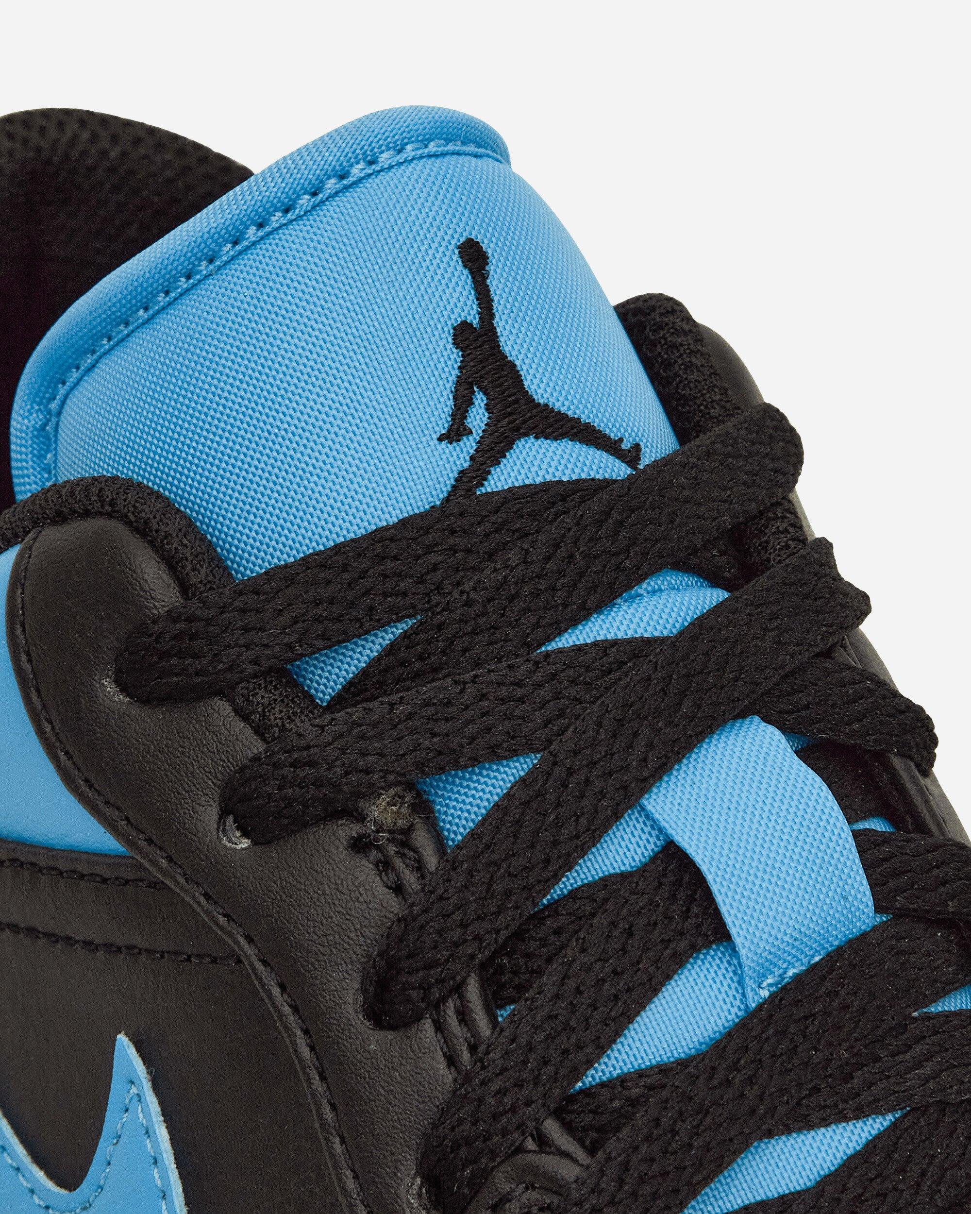 Nike Air Jordan 1 Low Sneakers Black / University Blue for Men | Lyst UK