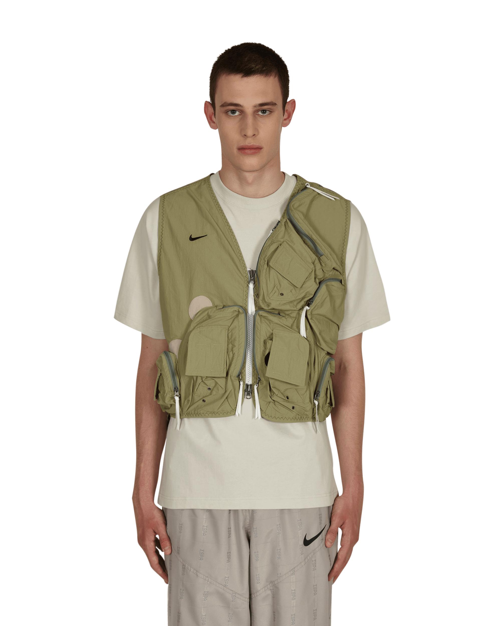 Nike Ispa Utility Vest Medium Khaki L in Green for Men | Lyst