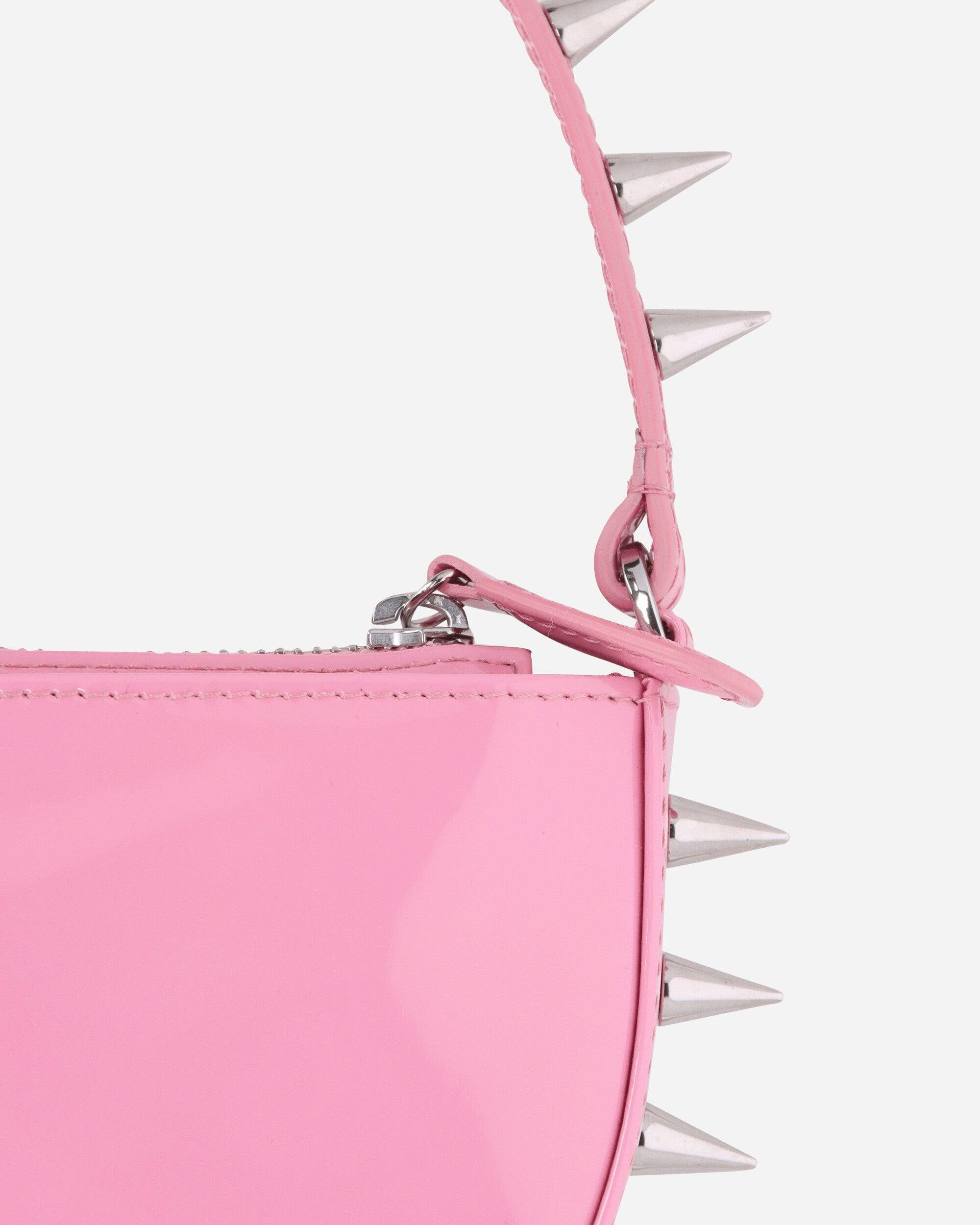 バッグ ABRA spike bag ABRA: Blue Spike Baguette Bag | SSENSE