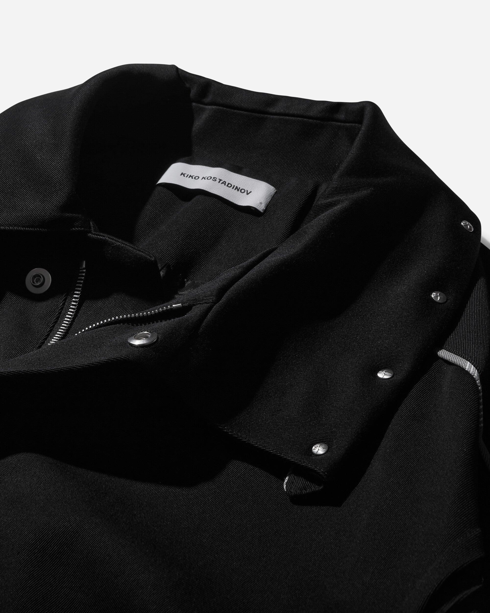 Kiko Kostadinov S Chalice Jacket With Bag Raven in Black for