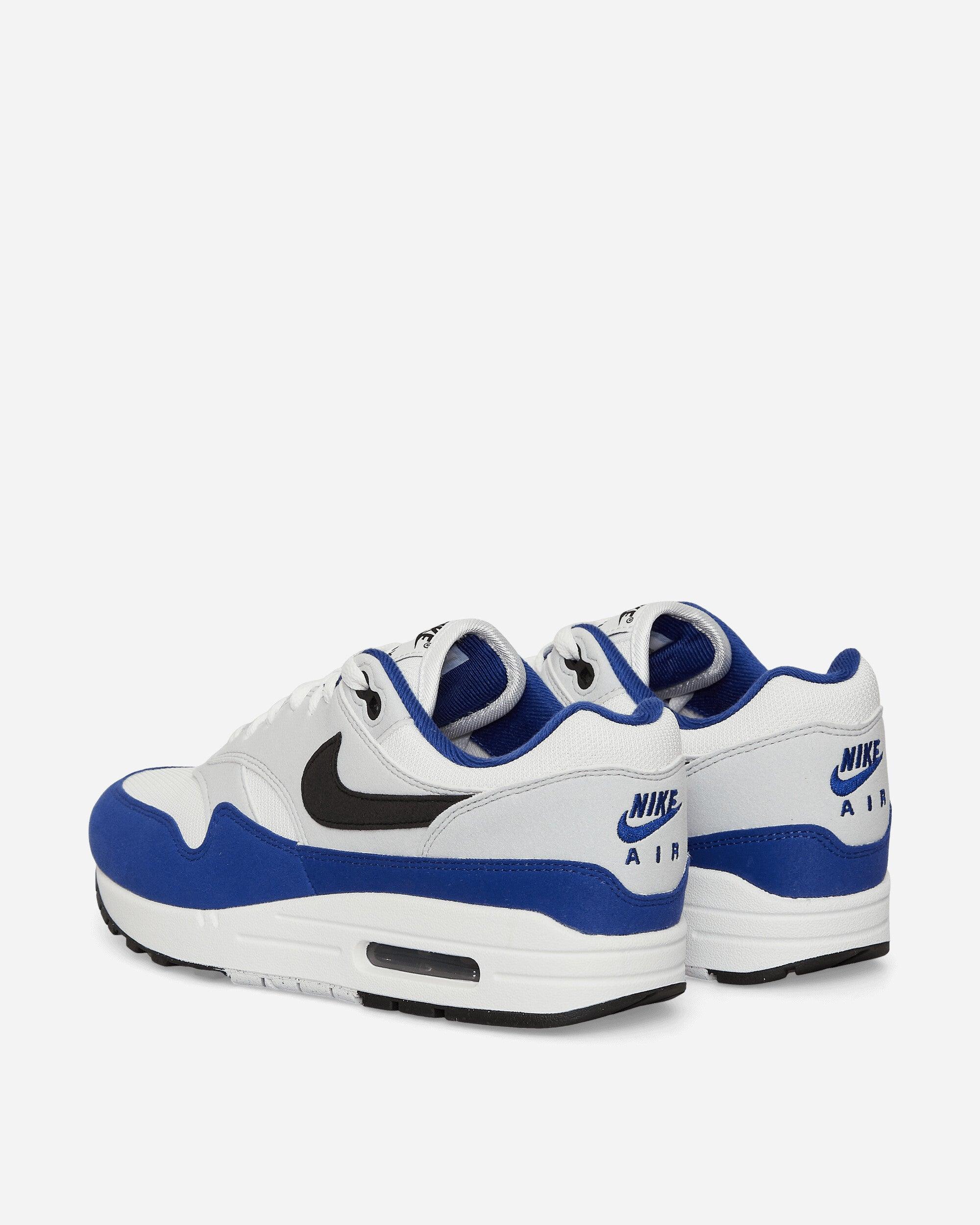 Nike Air Max 1 Sneakers White / Deep Royal Blue for Men | Lyst