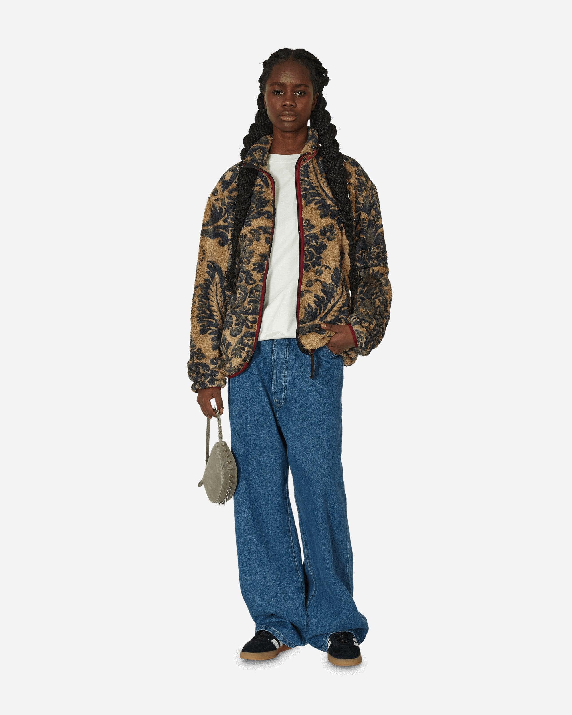 Kapital Damask Fleece Zip Jacket virgin Mary in Blue Lyst
